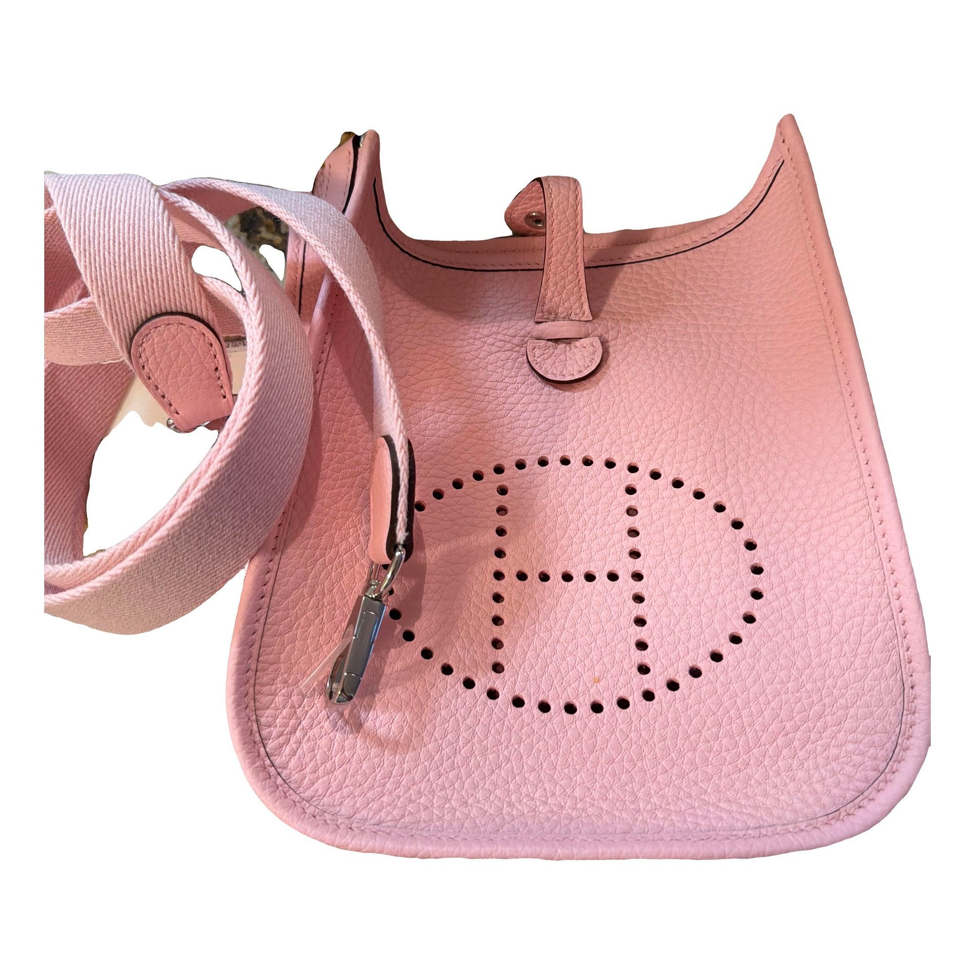 Evelyne leather handbag
