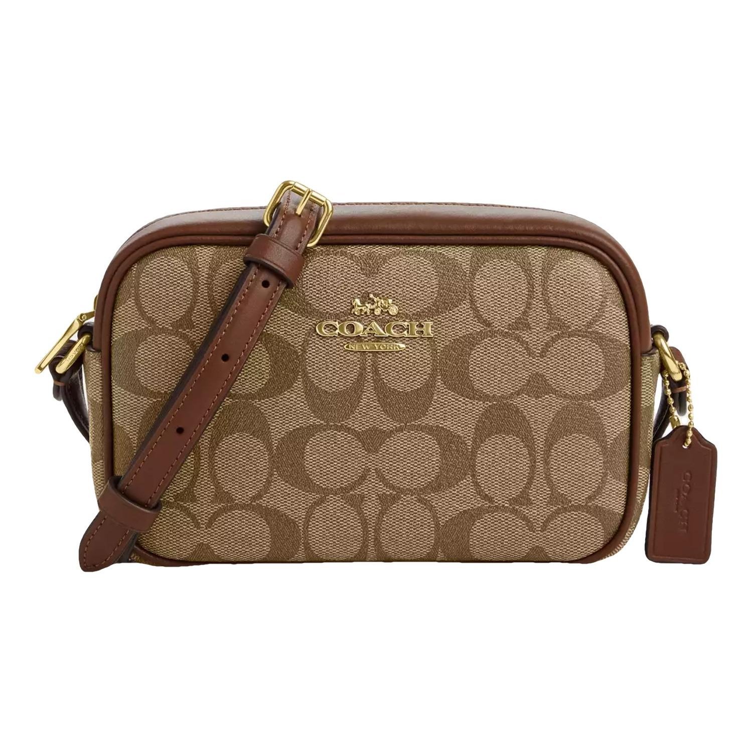 Leather crossbody bag