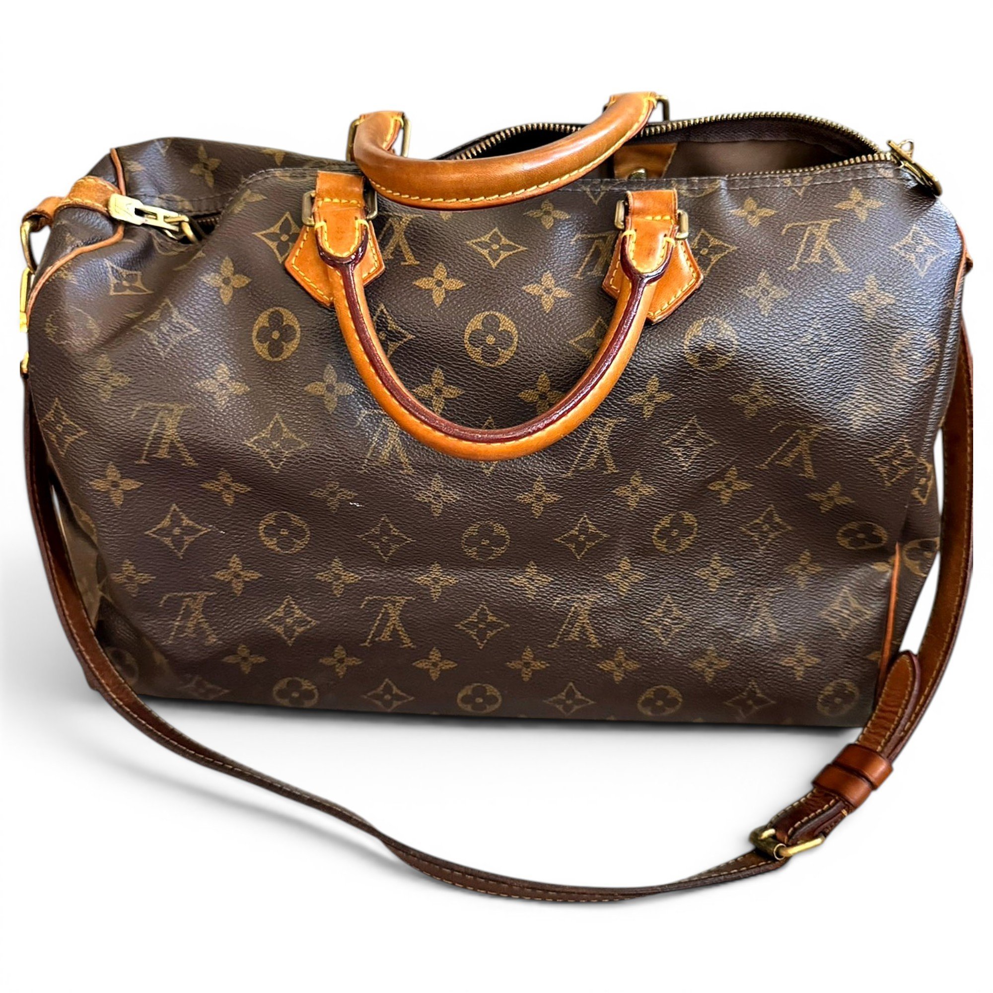 Louis Vuitton Speedy Bandoulière leather handbag