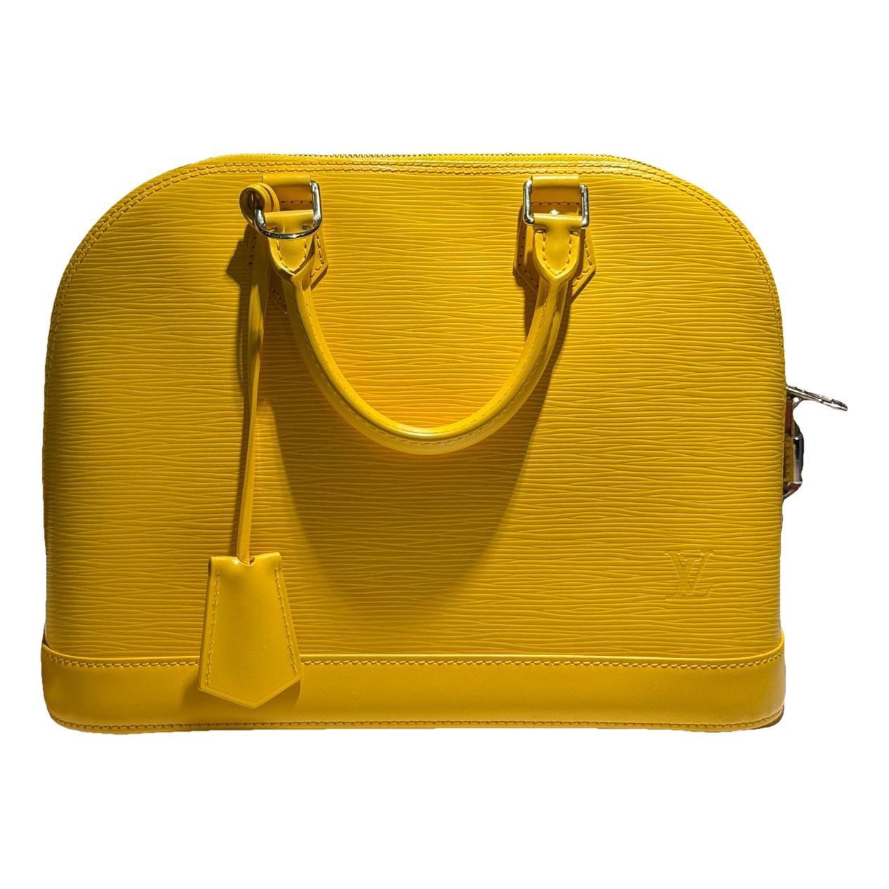 Alma leather handbag