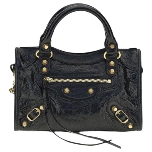 Leather handbag
