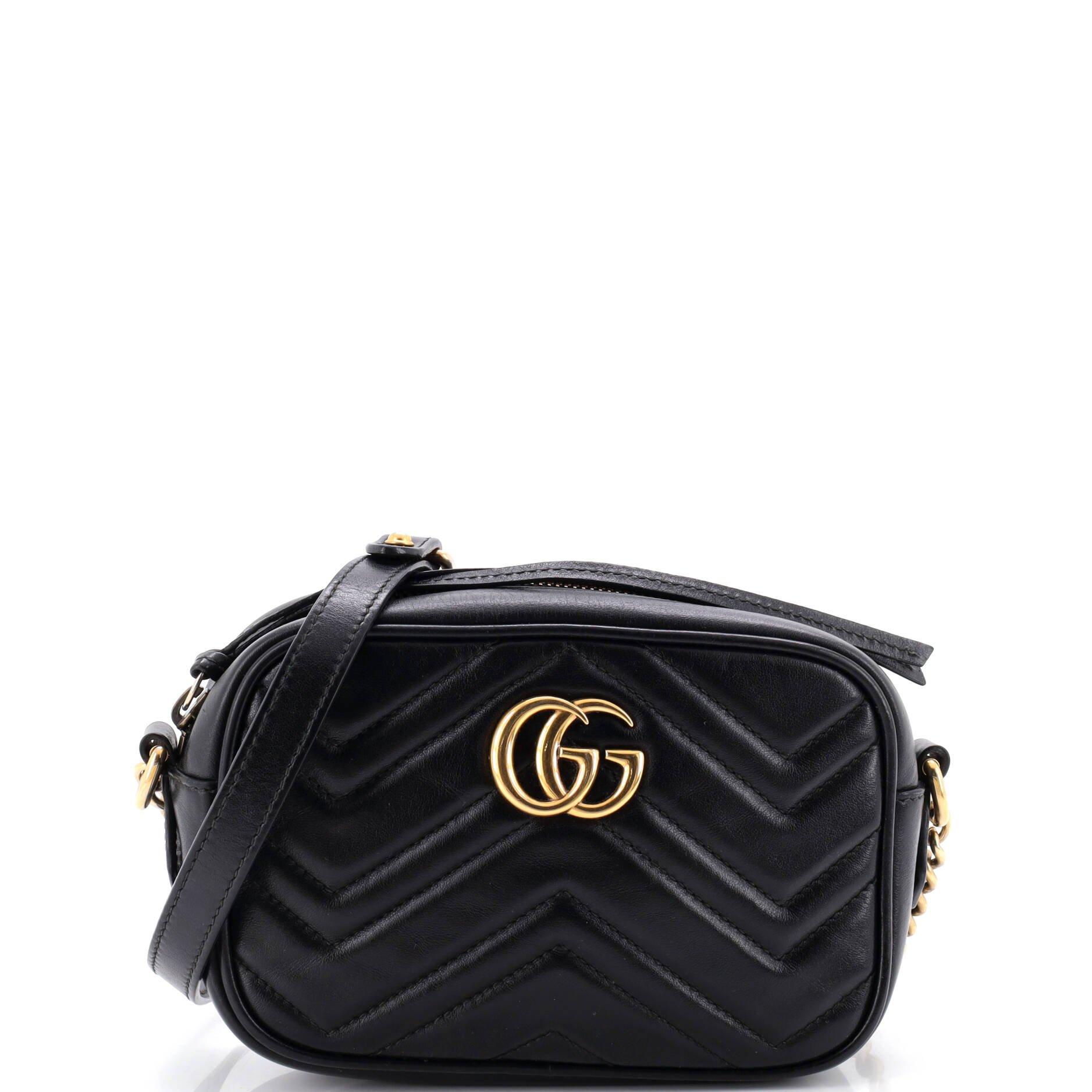 GG Marmont Shoulder Bag Matelasse Leather Mini