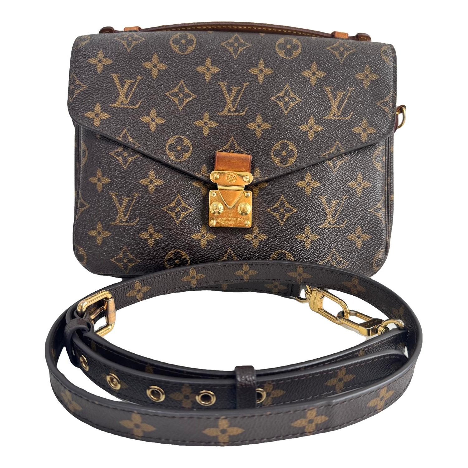 Metis leather crossbody bag