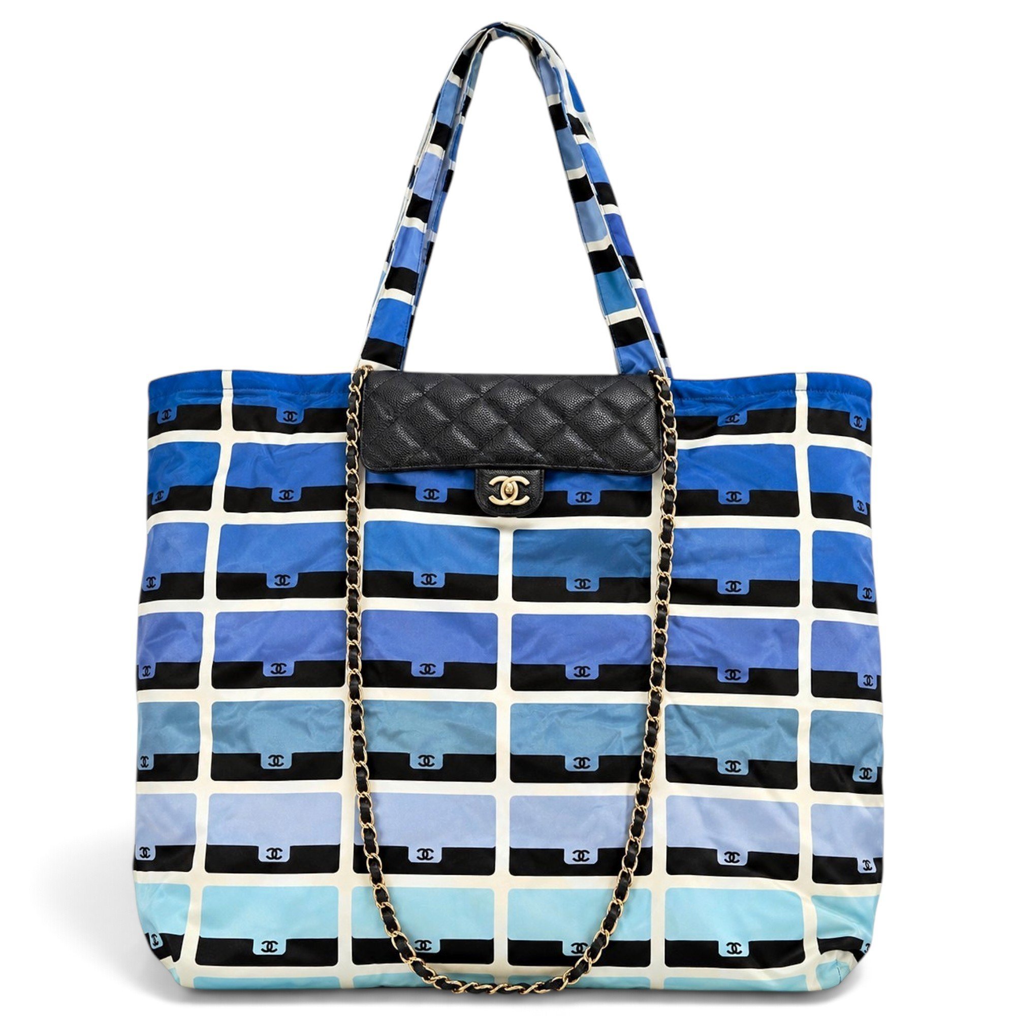 Leather tote