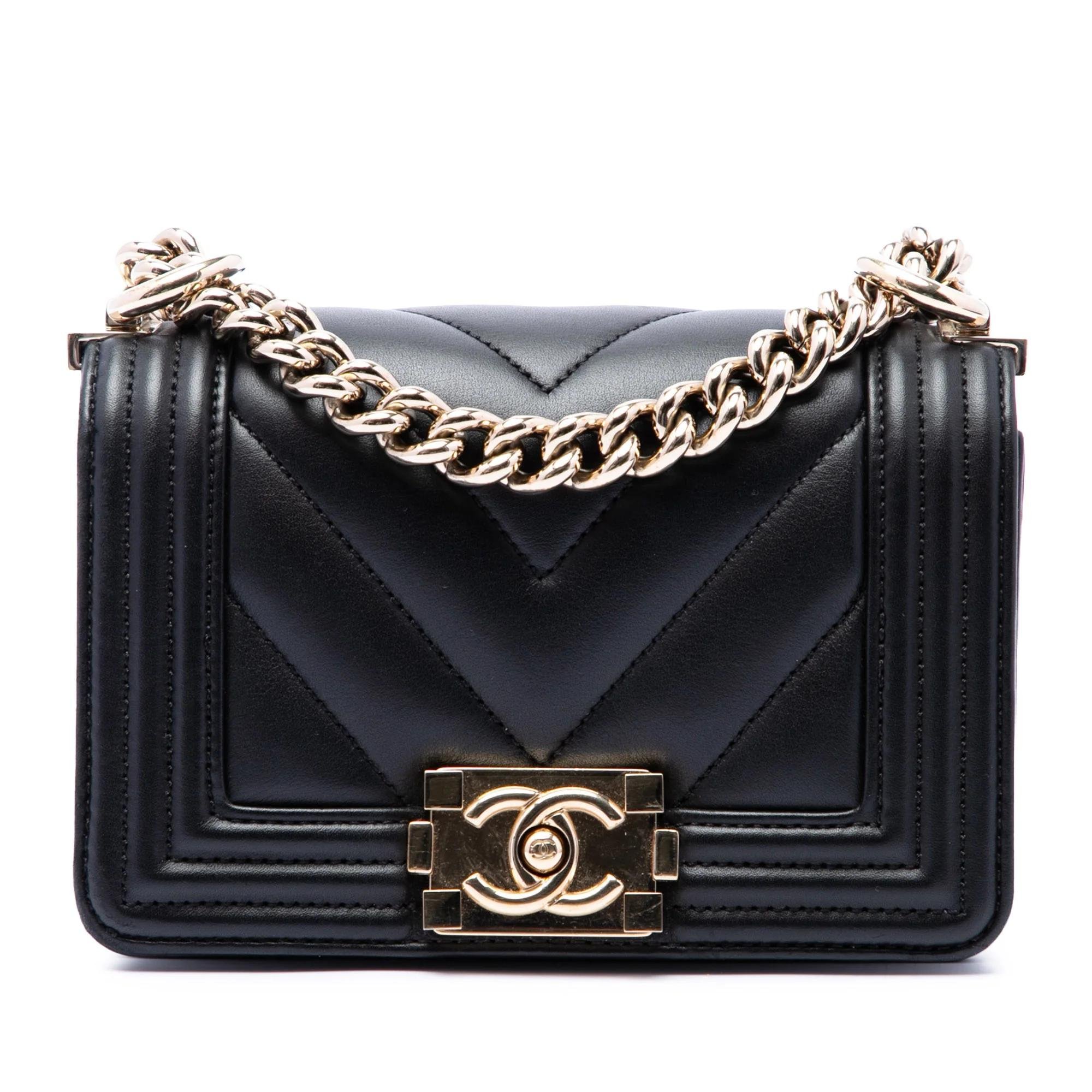 Boy leather crossbody bag