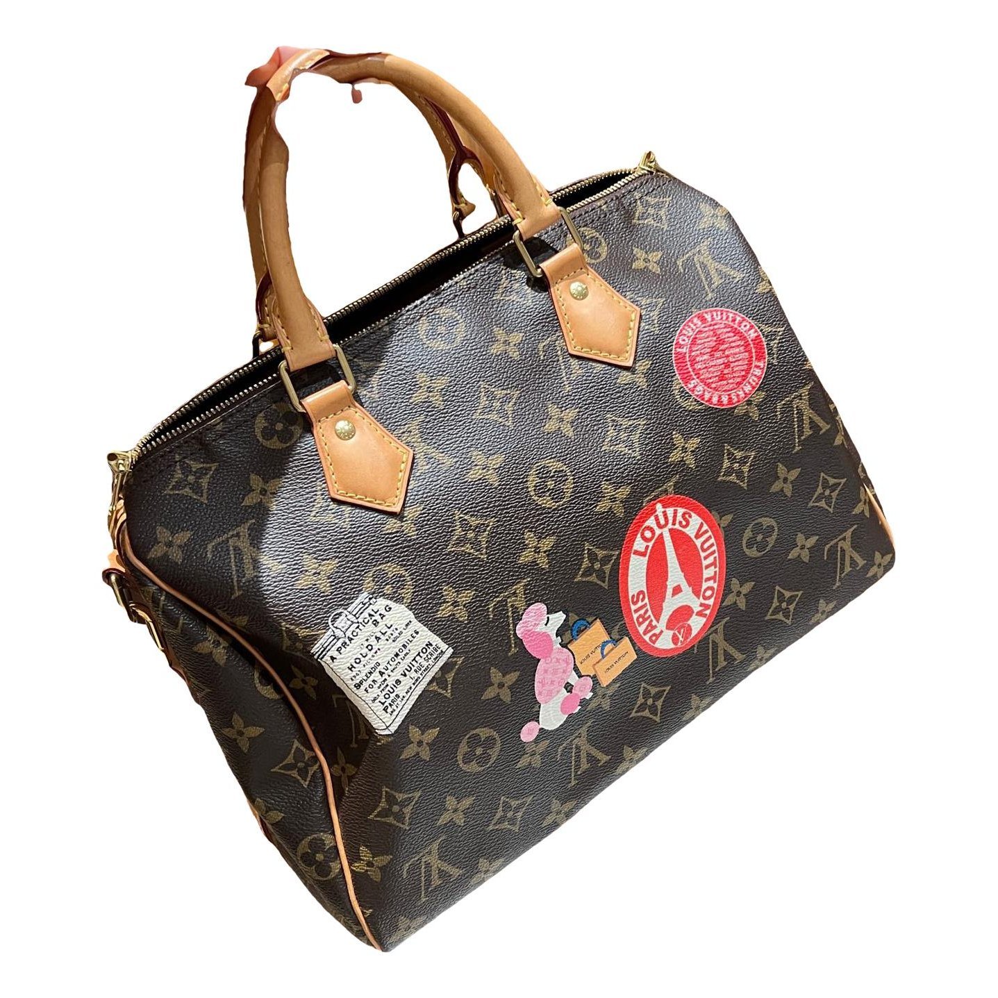 Speedy leather handbag