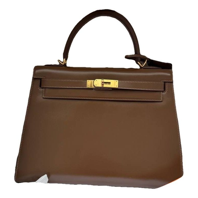 Kelly 32 leather handbag