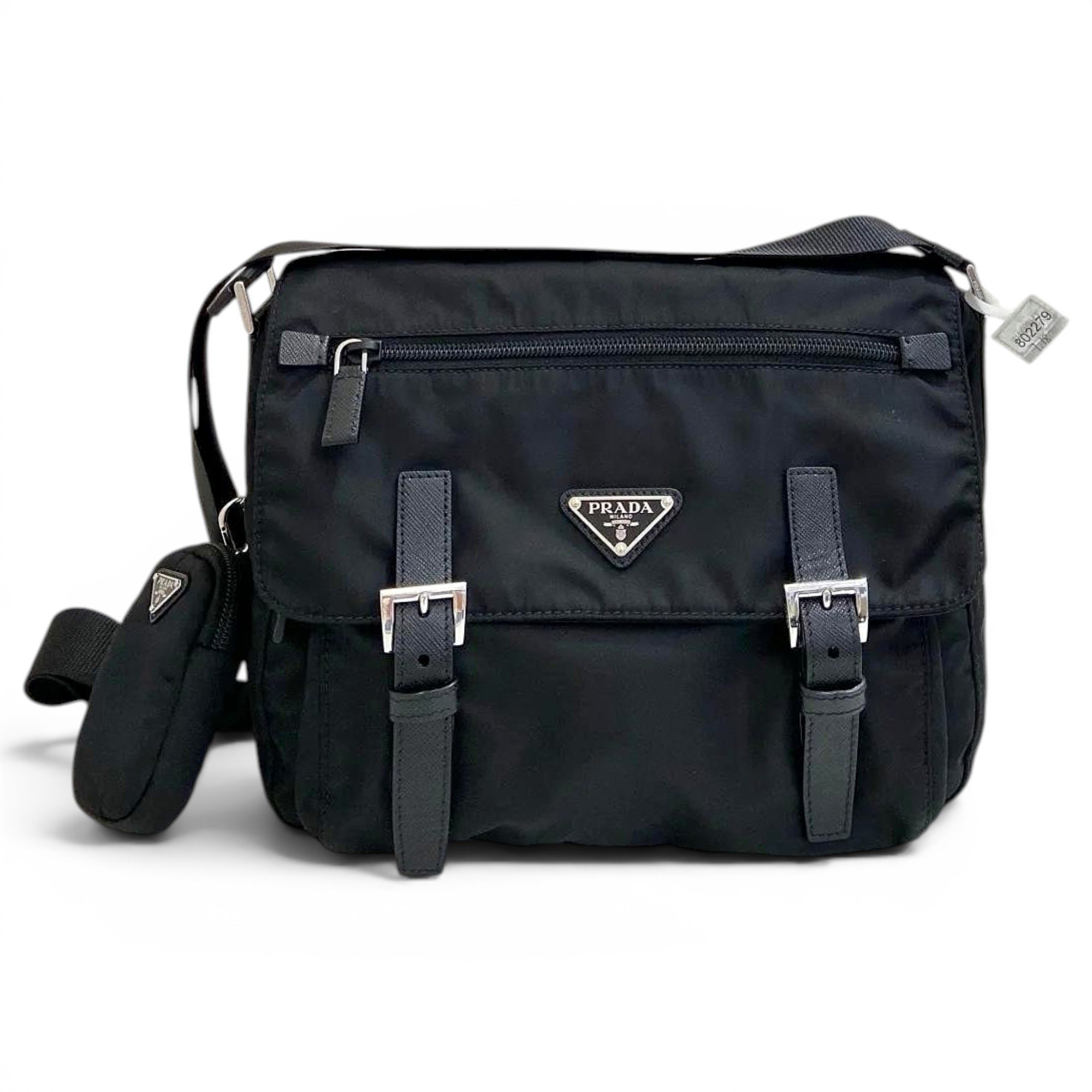 Leather crossbody bag