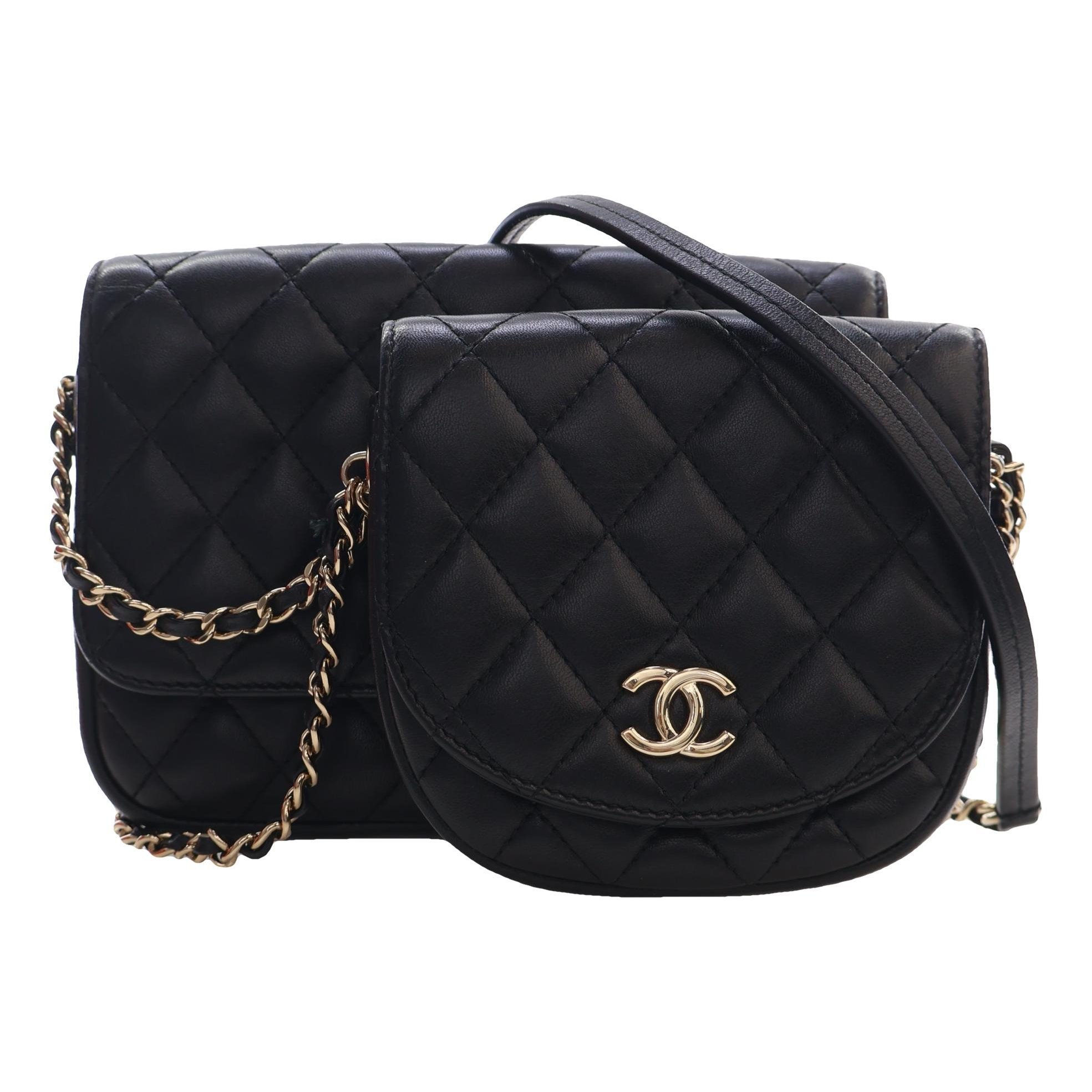 Leather mini bag