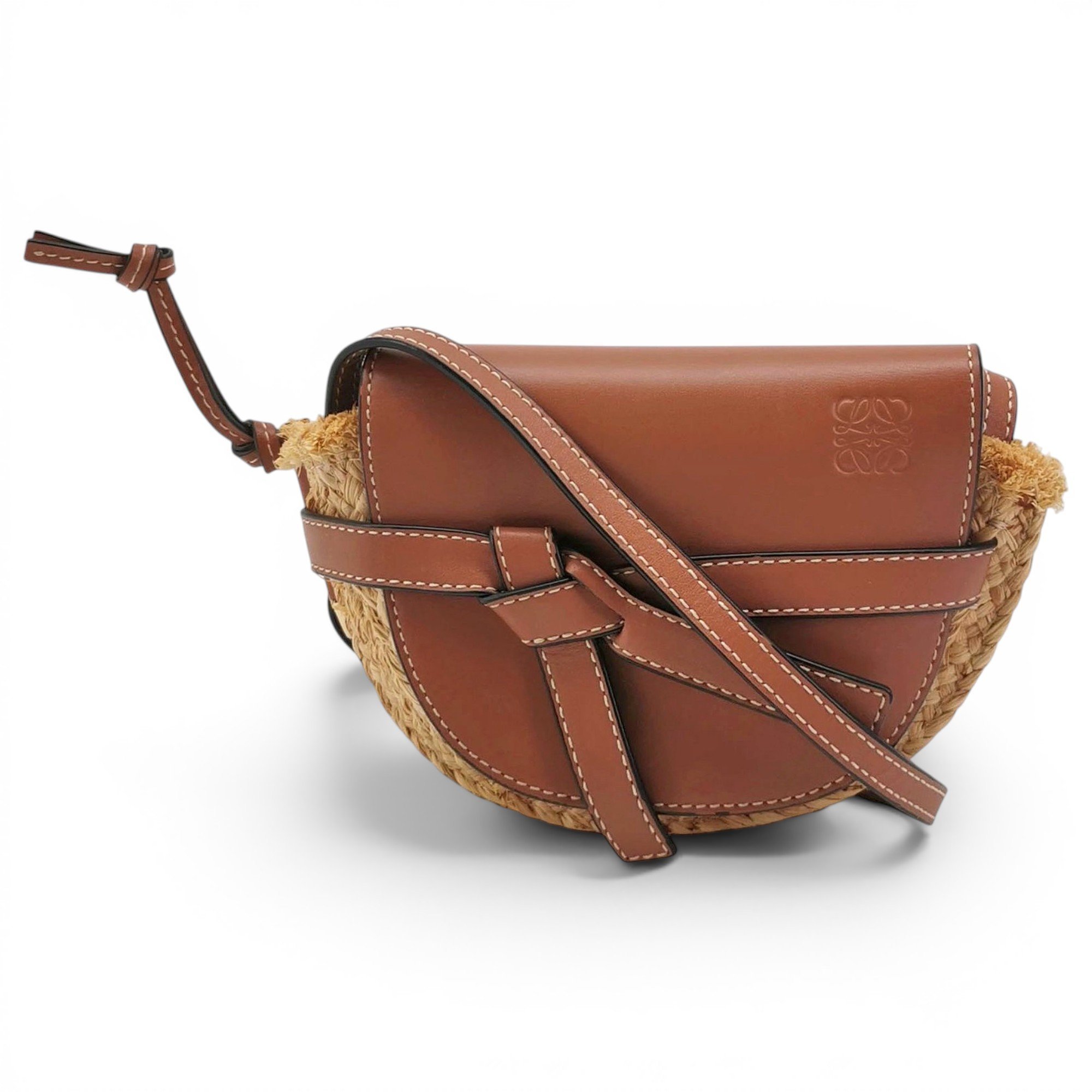 Gate leather handbag