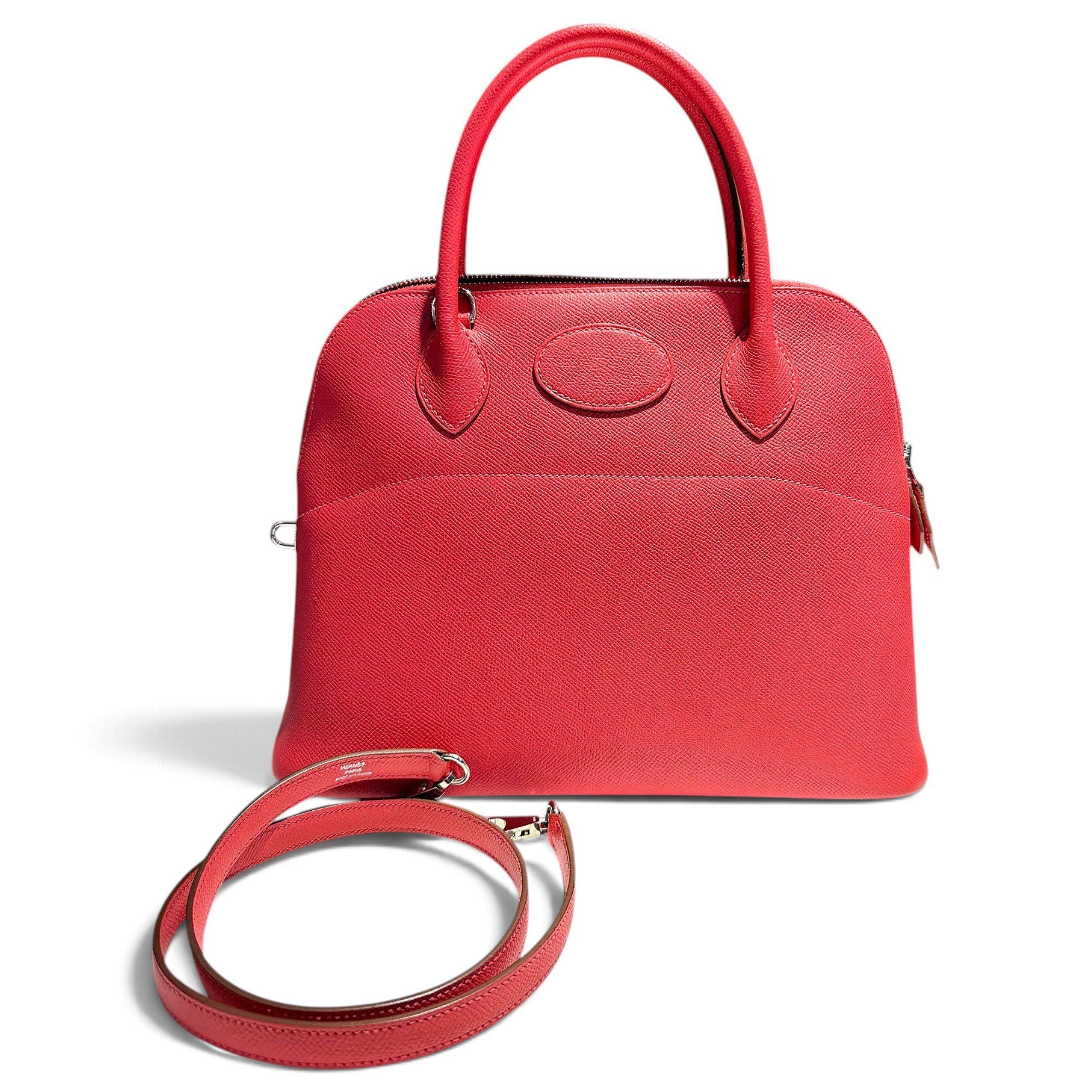 Bolide leather handbag