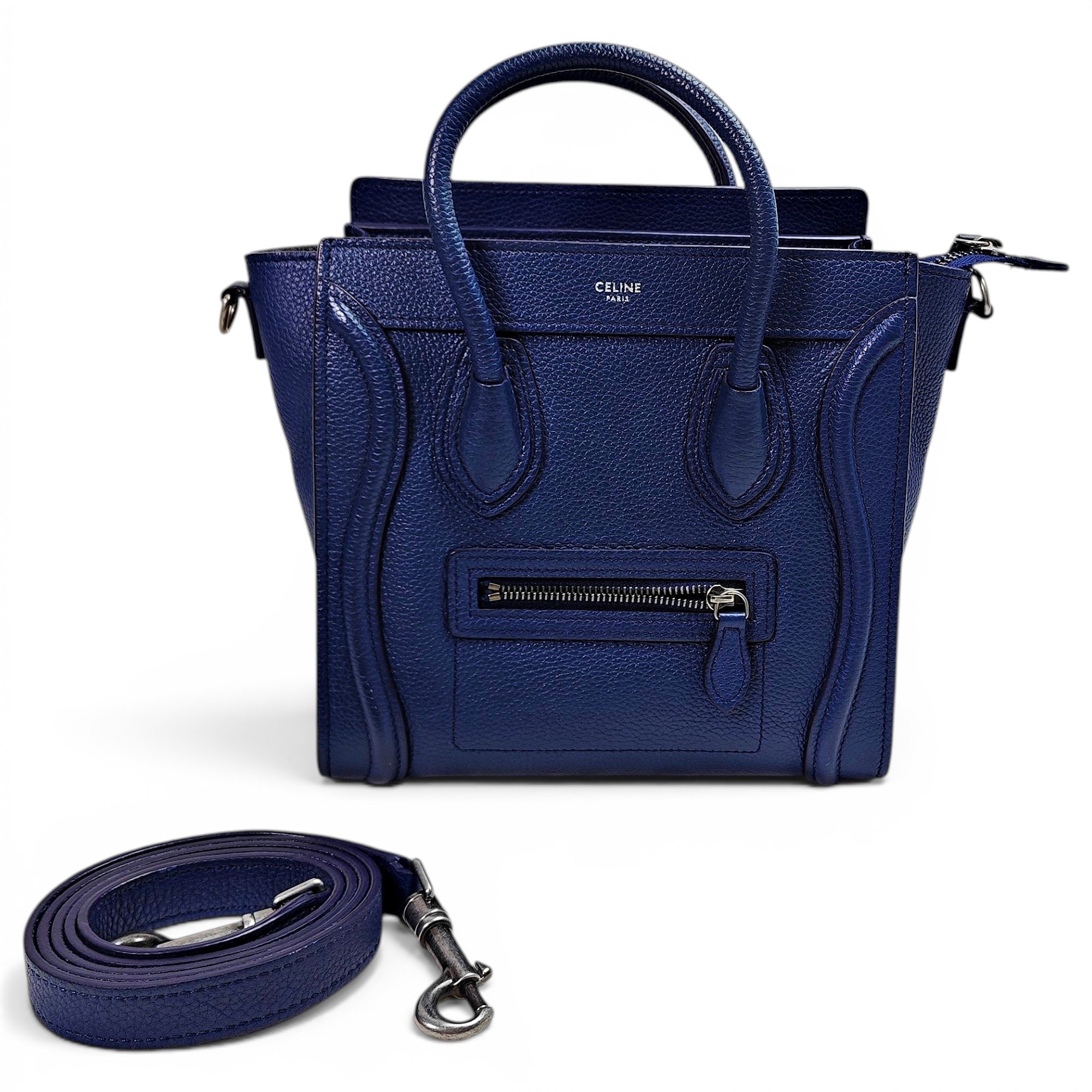 Nano Luggage leather handbag