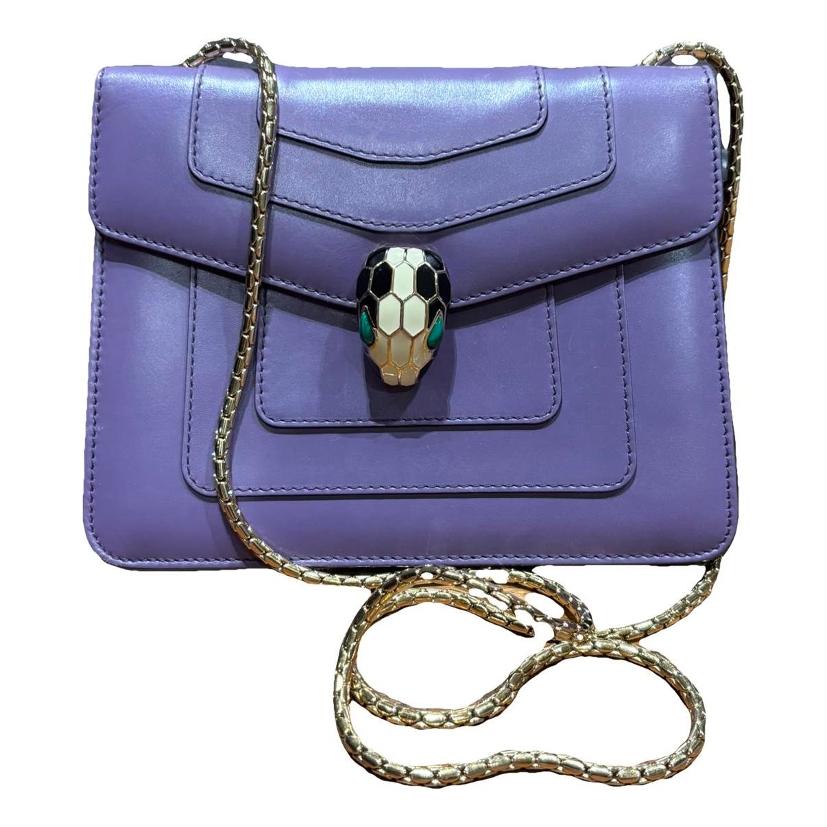 Serpenti leather crossbody bag