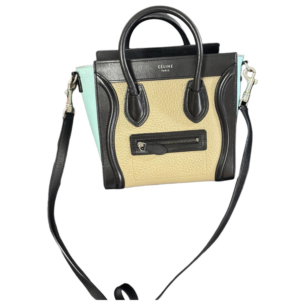 Nano Luggage leather handbag