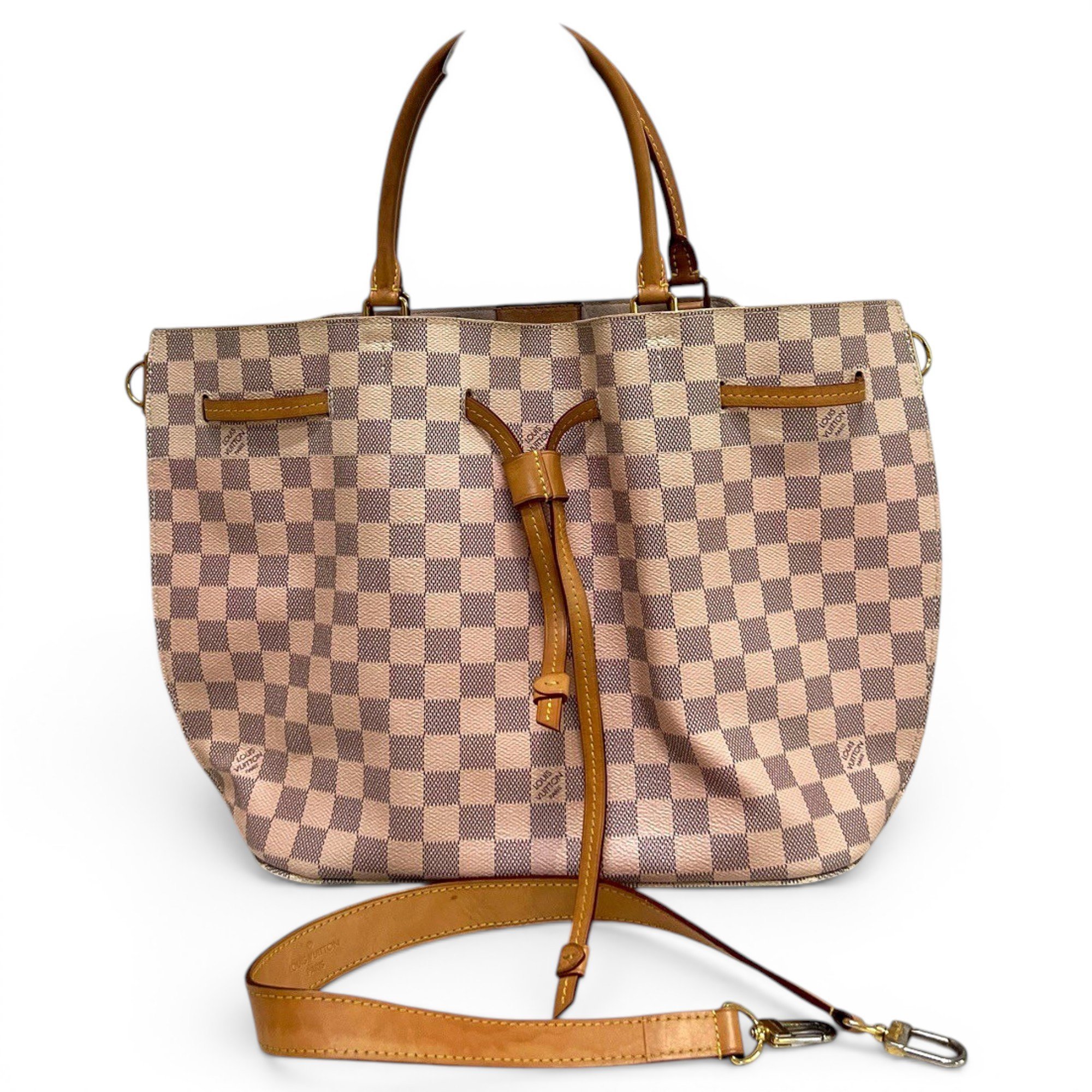 Girolata leather tote