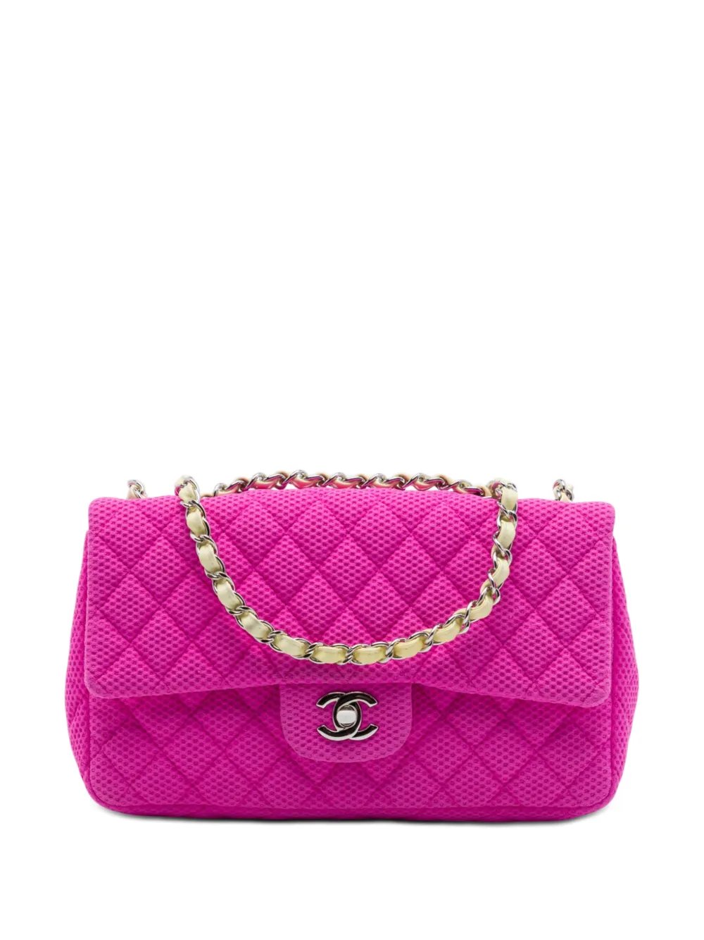 2009-2010 Medium Classic Mesh Single Flap shoulder bag