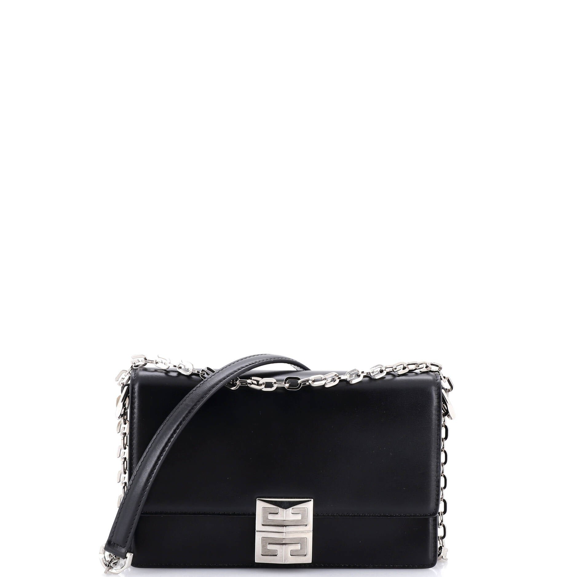 4G Chain Crossbody Bag Leather Small