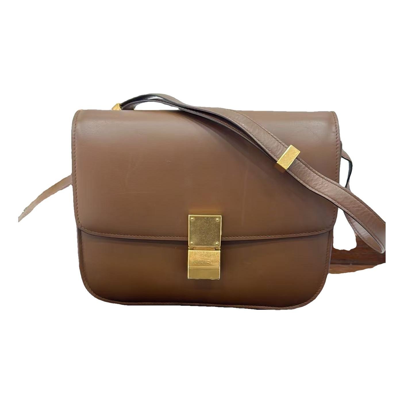 Classic leather handbag