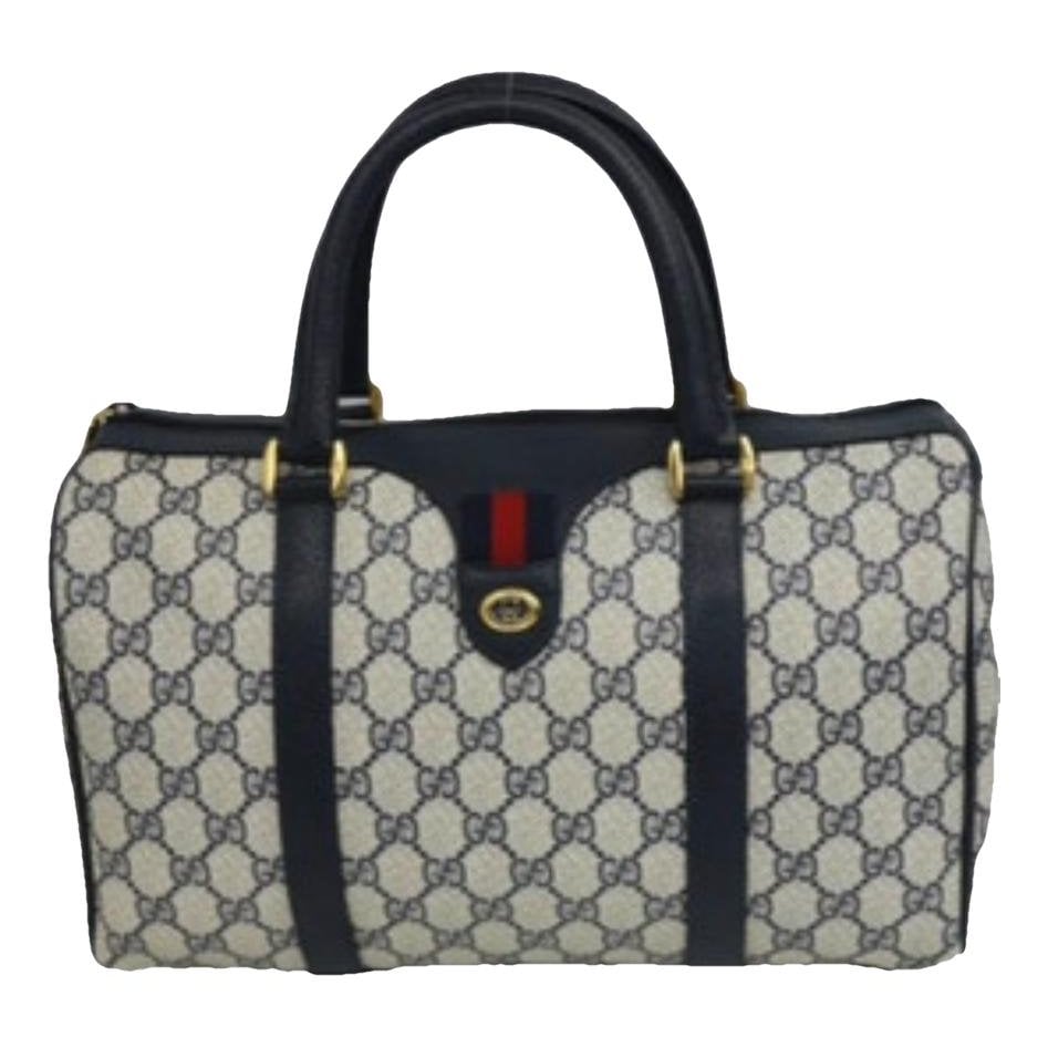 Boston leather satchel