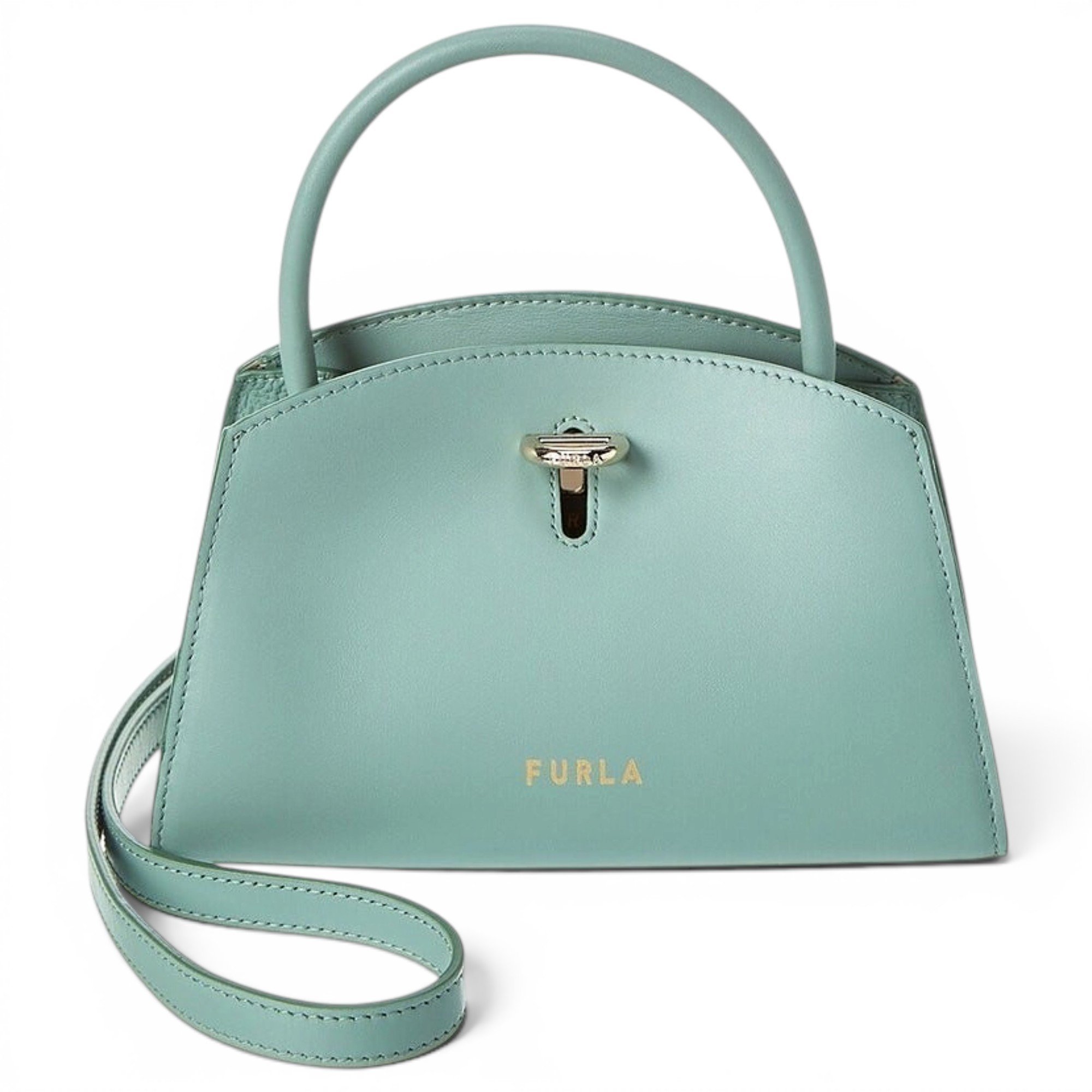 Leather mini bag