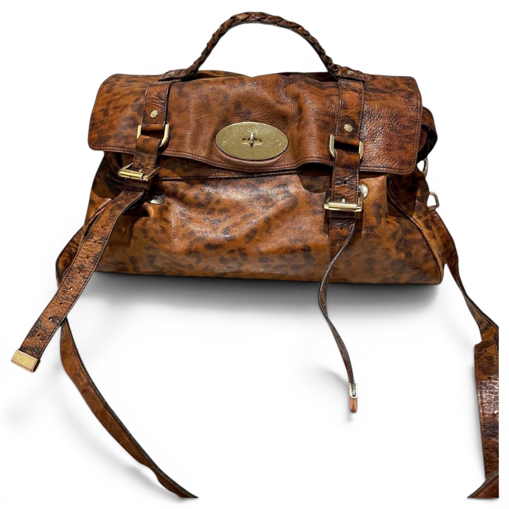 Alexa leather handbag