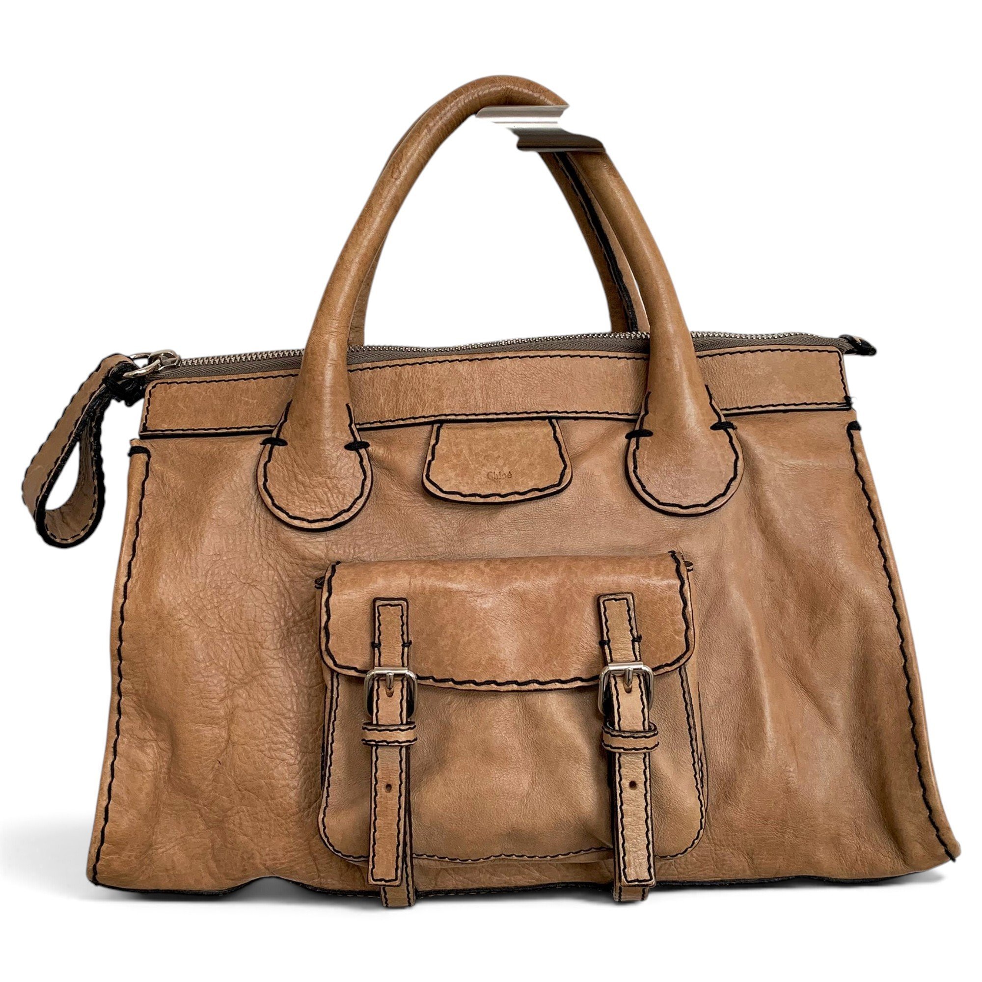 Edith leather handbag