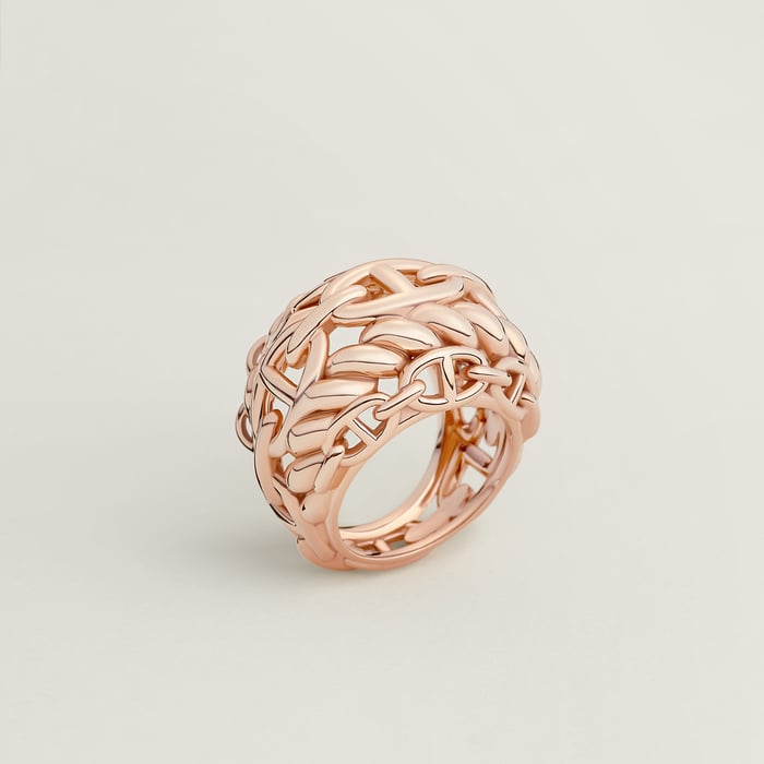 Sans Coloris Chaine d'Ancre Multichaines Ring