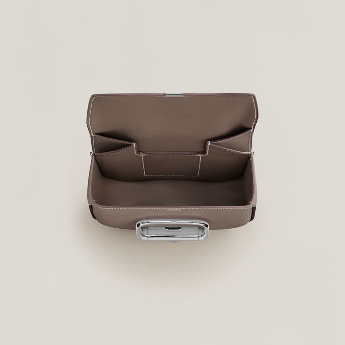 Étoupe Hermès Della Cavalleria Mini Bag