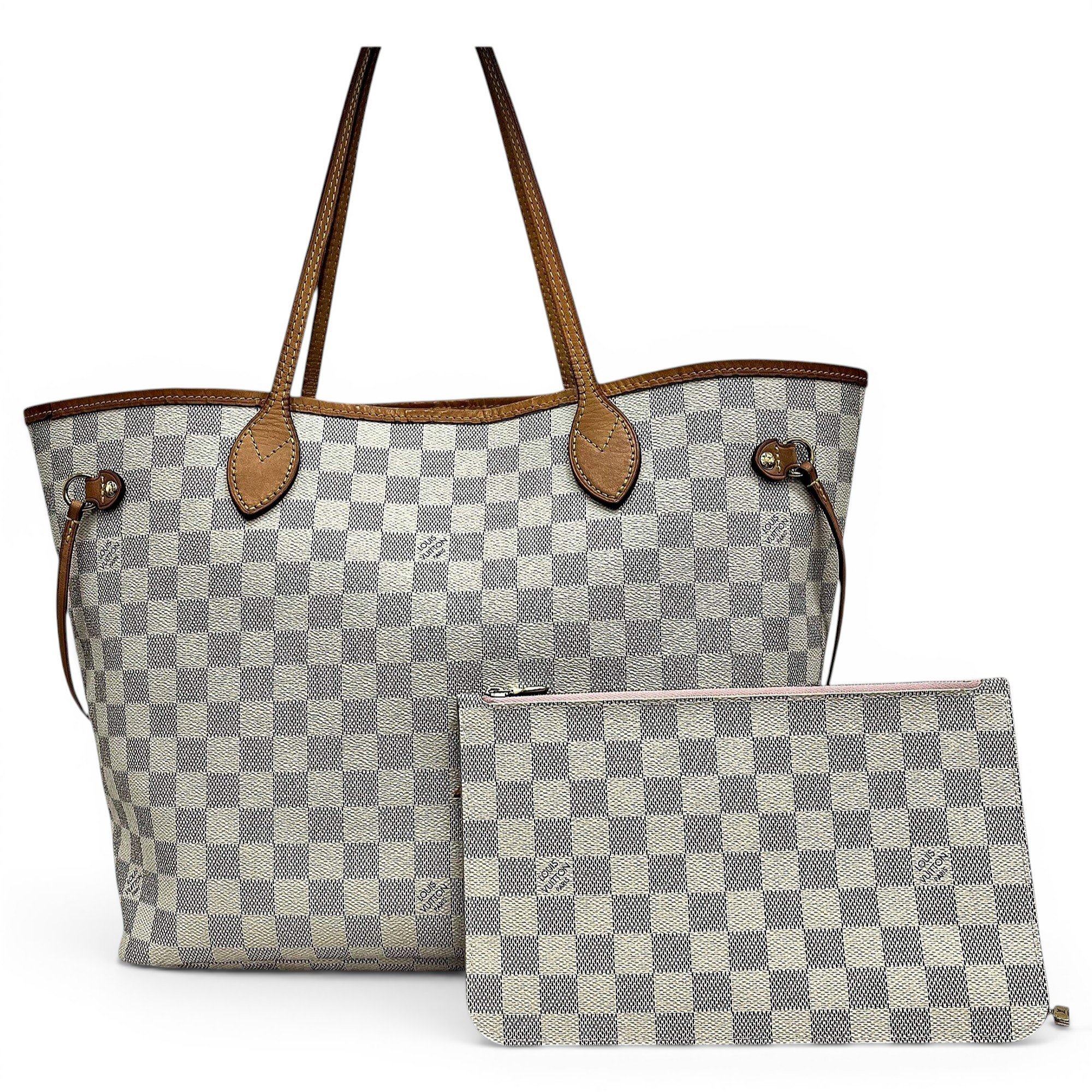 Neverfull leather handbag