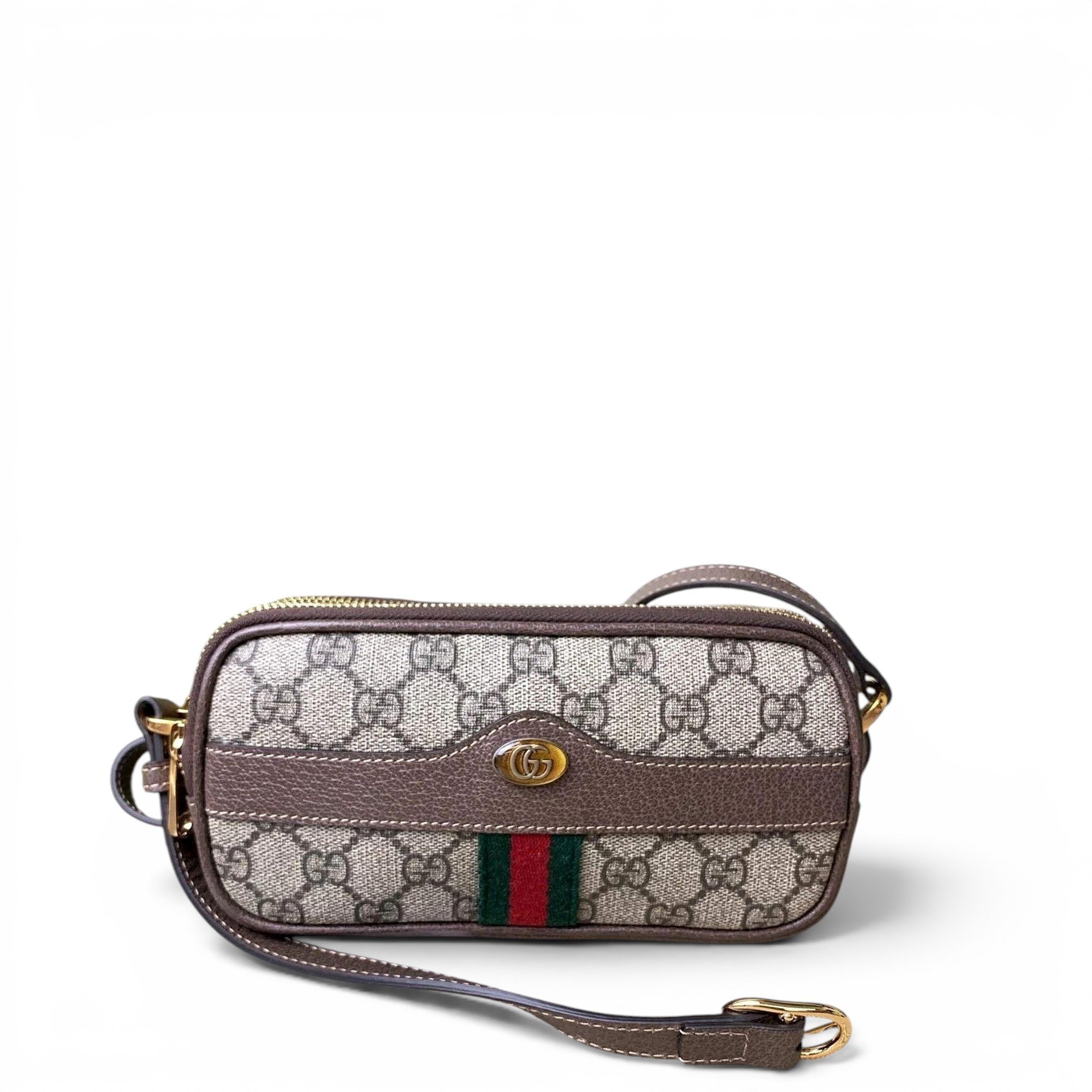 Ophidia leather crossbody bag