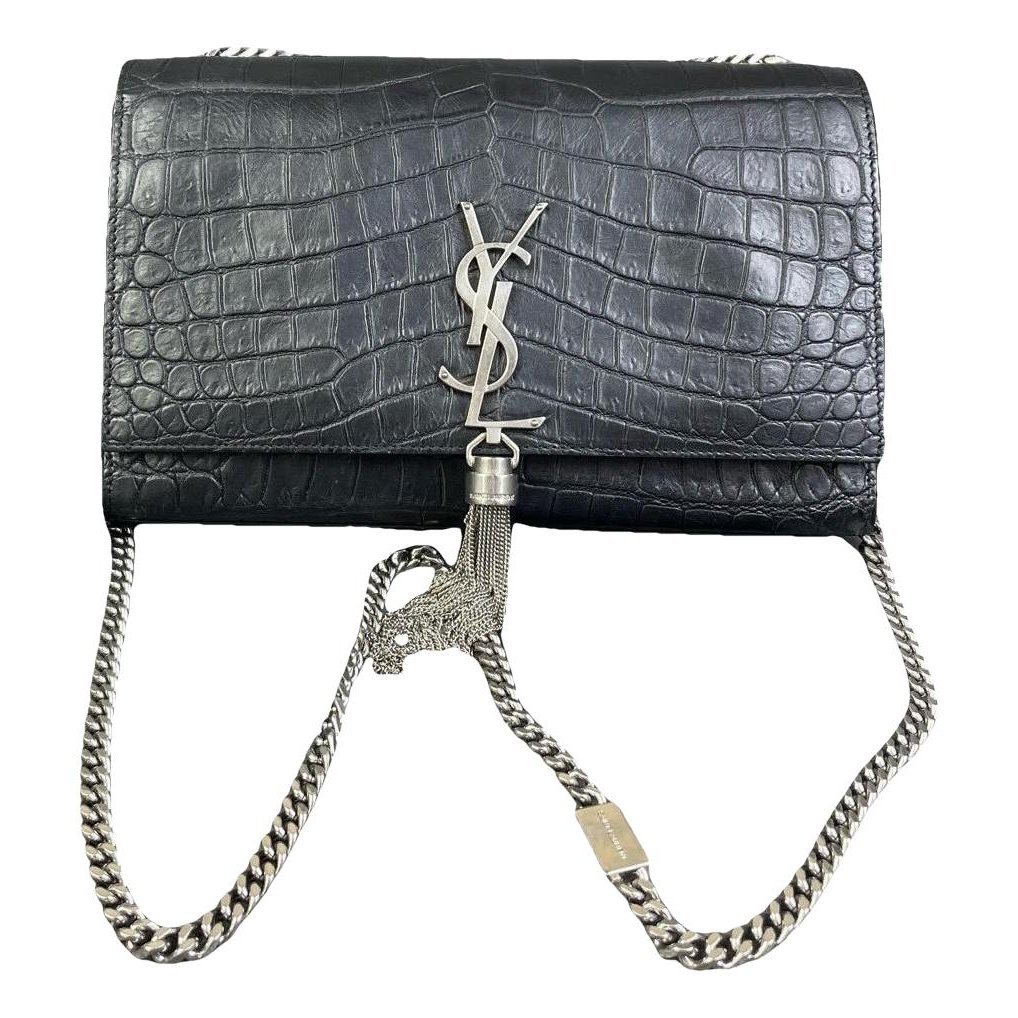 Pompom Kate leather handbag