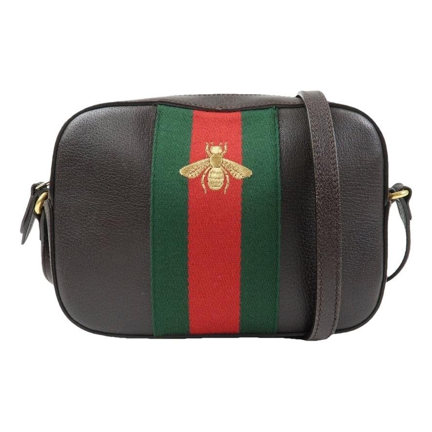 Leather crossbody bag