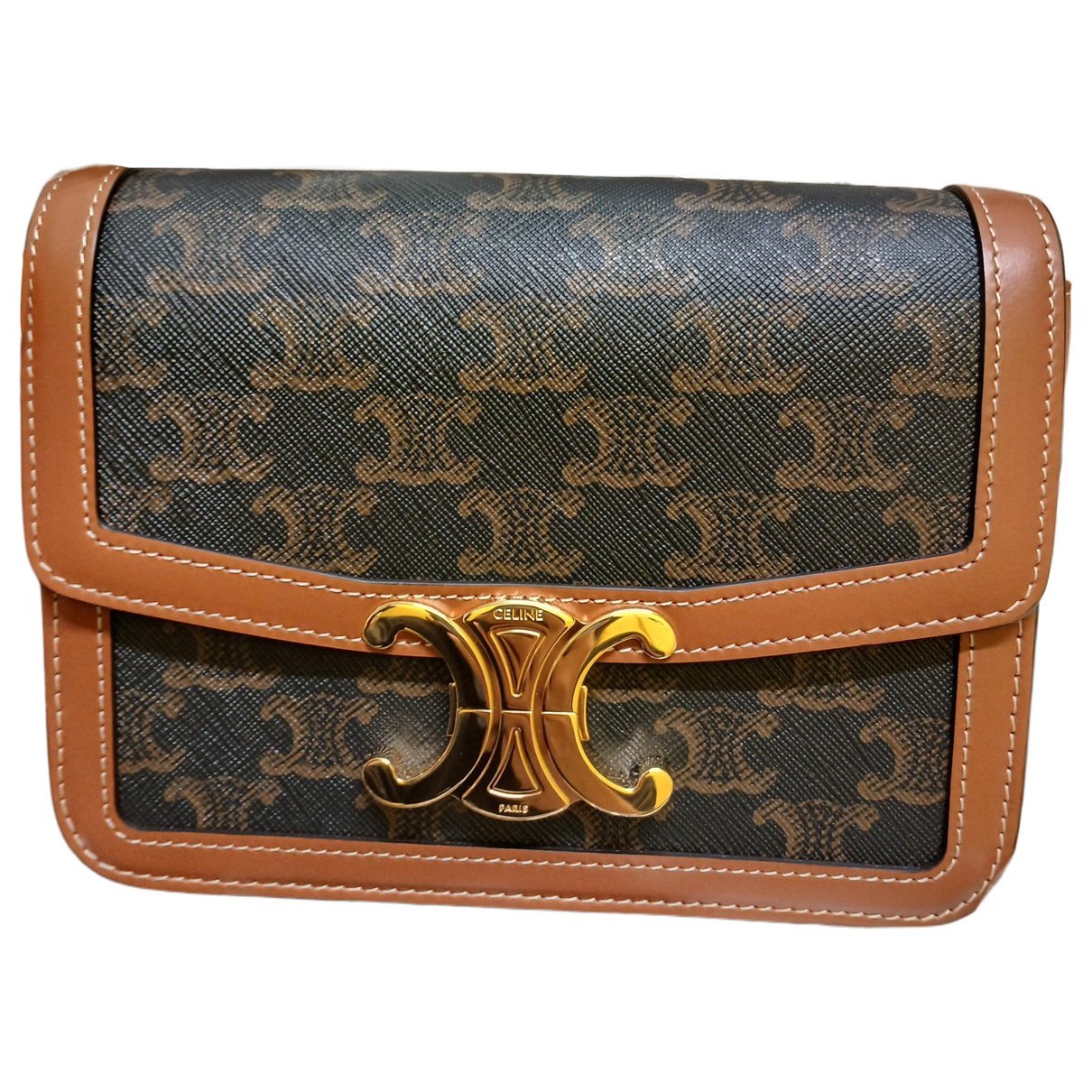 Triomphe cloth handbag
