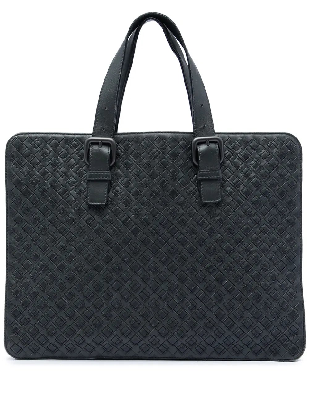 2012-2026 Nappa Intrecciato Stitched Briefcase business bag