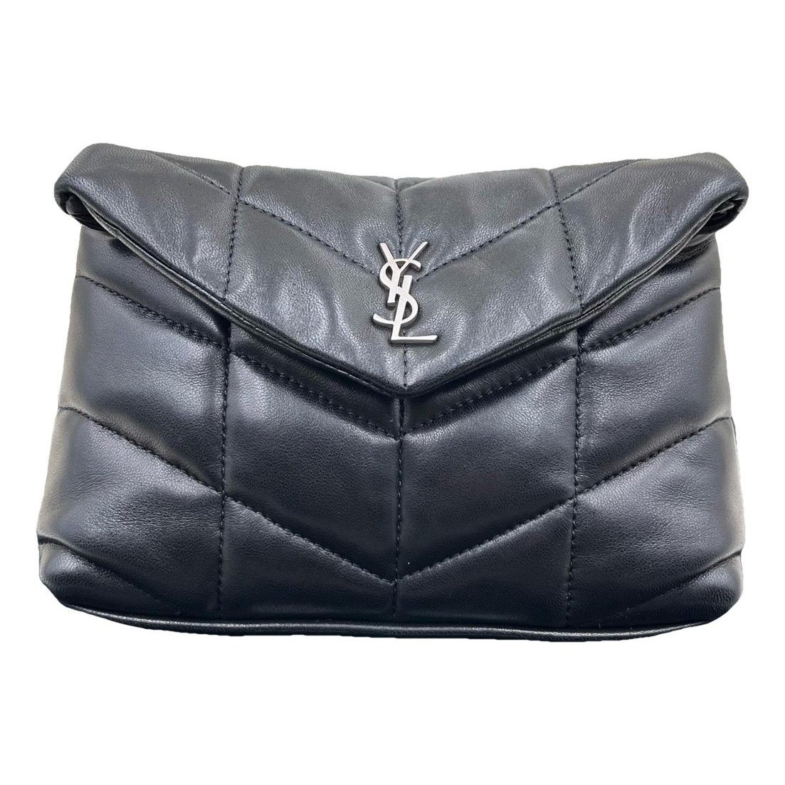 Baby monogramme leather handbag