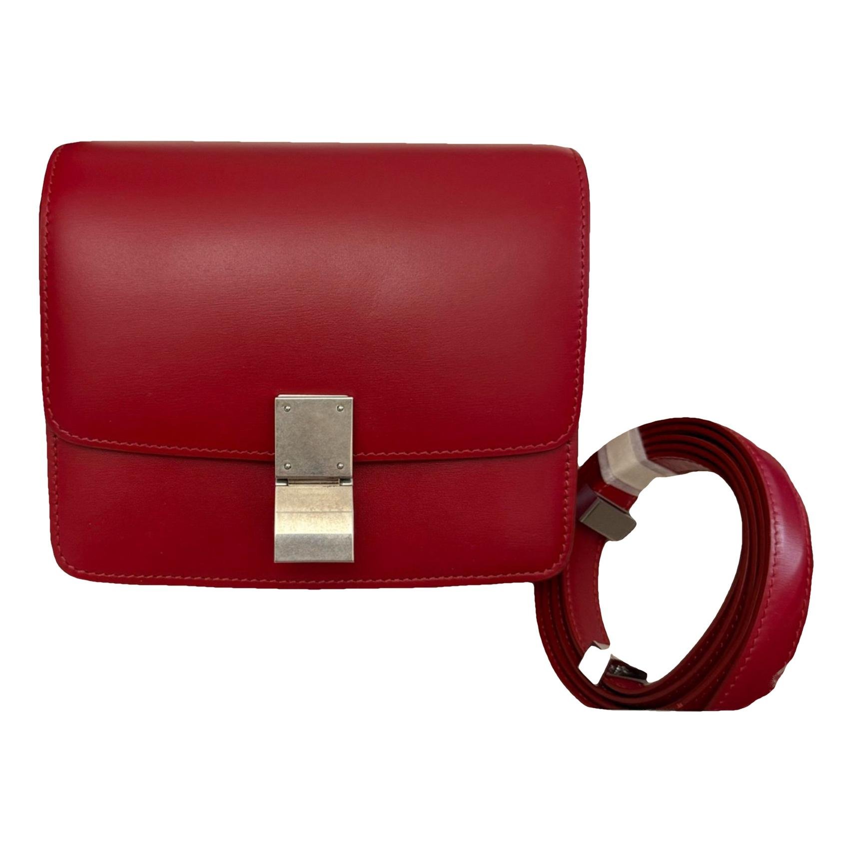 Classic leather handbag