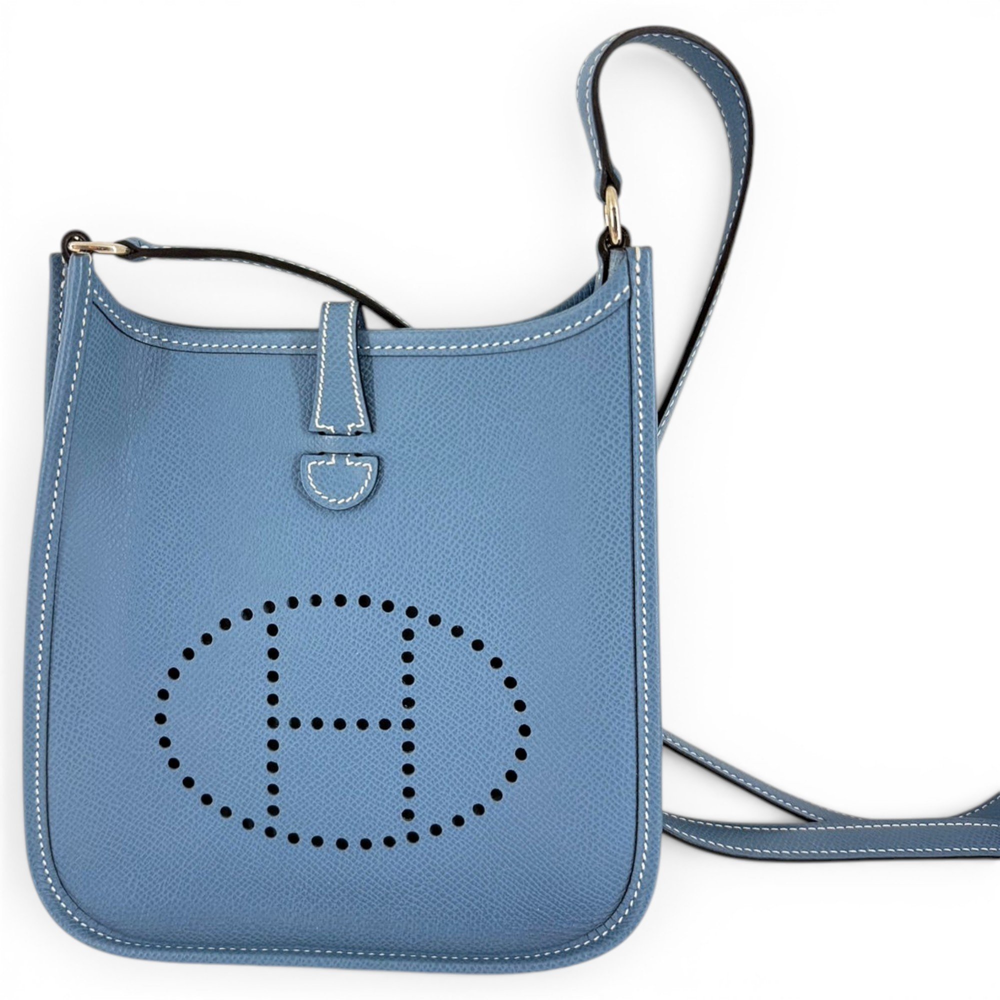 Evelyne leather crossbody bag