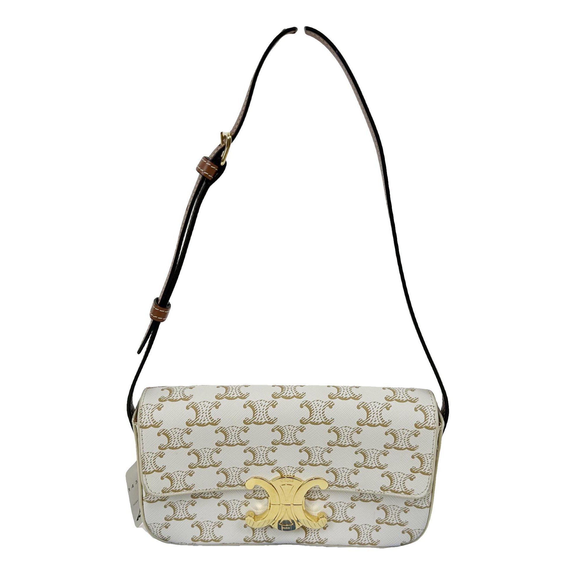 Triomphe leather handbag