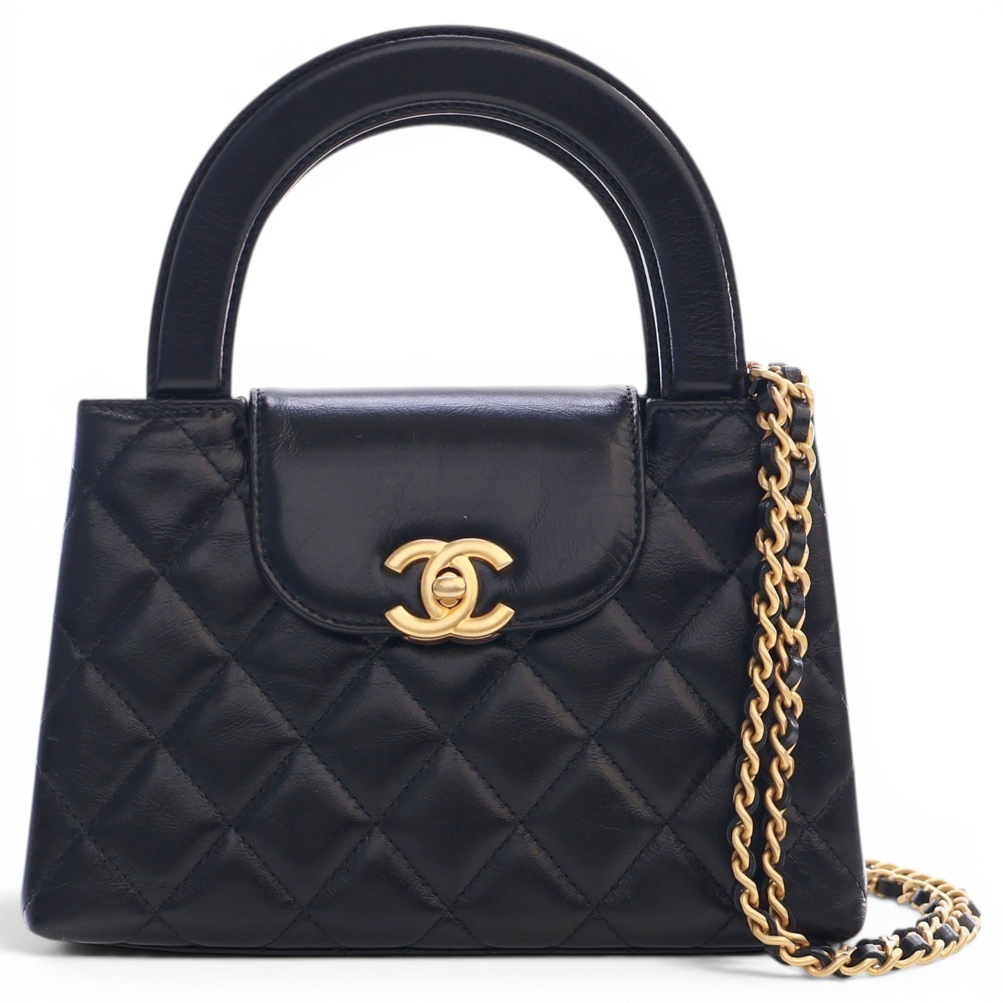 Leather tote