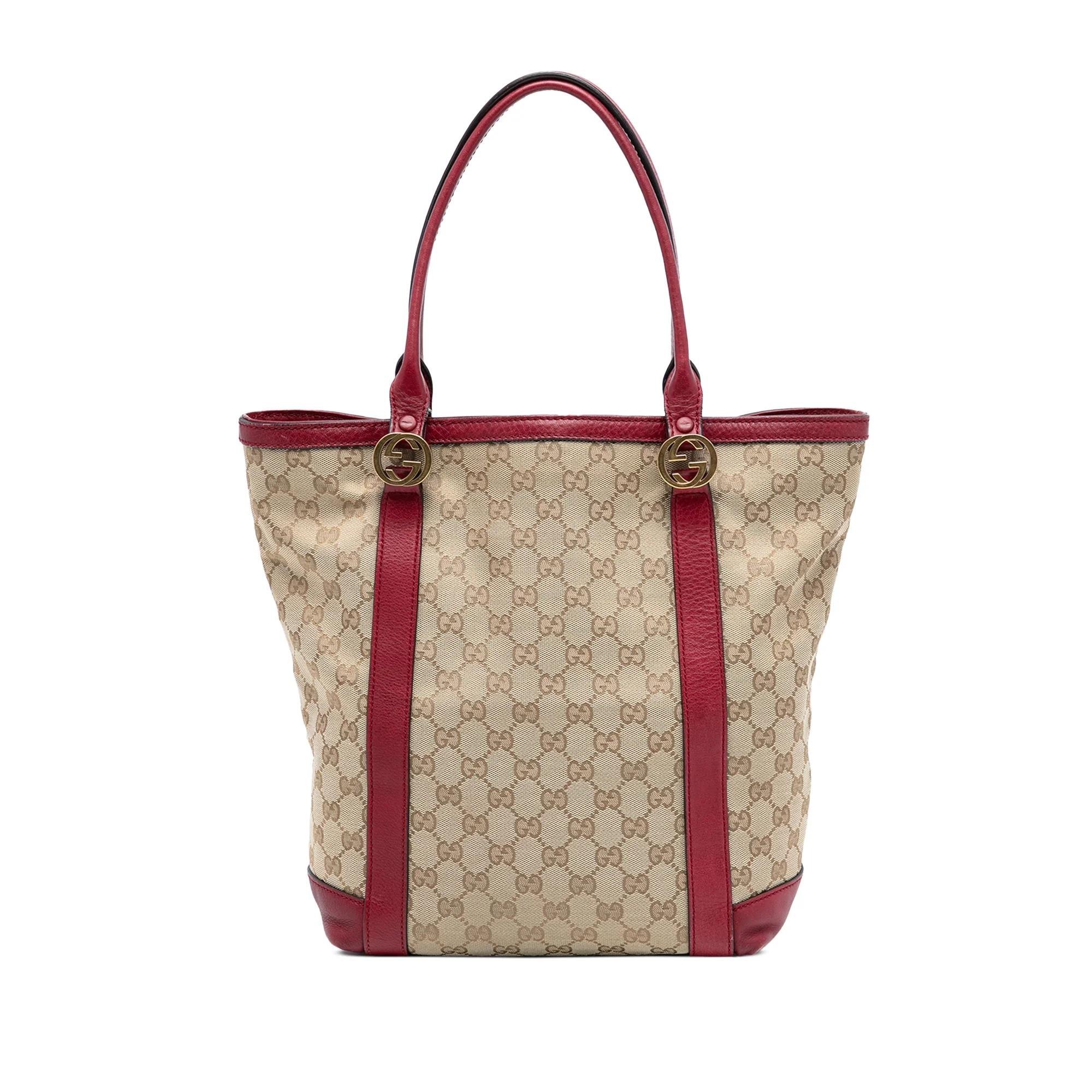 Leather tote