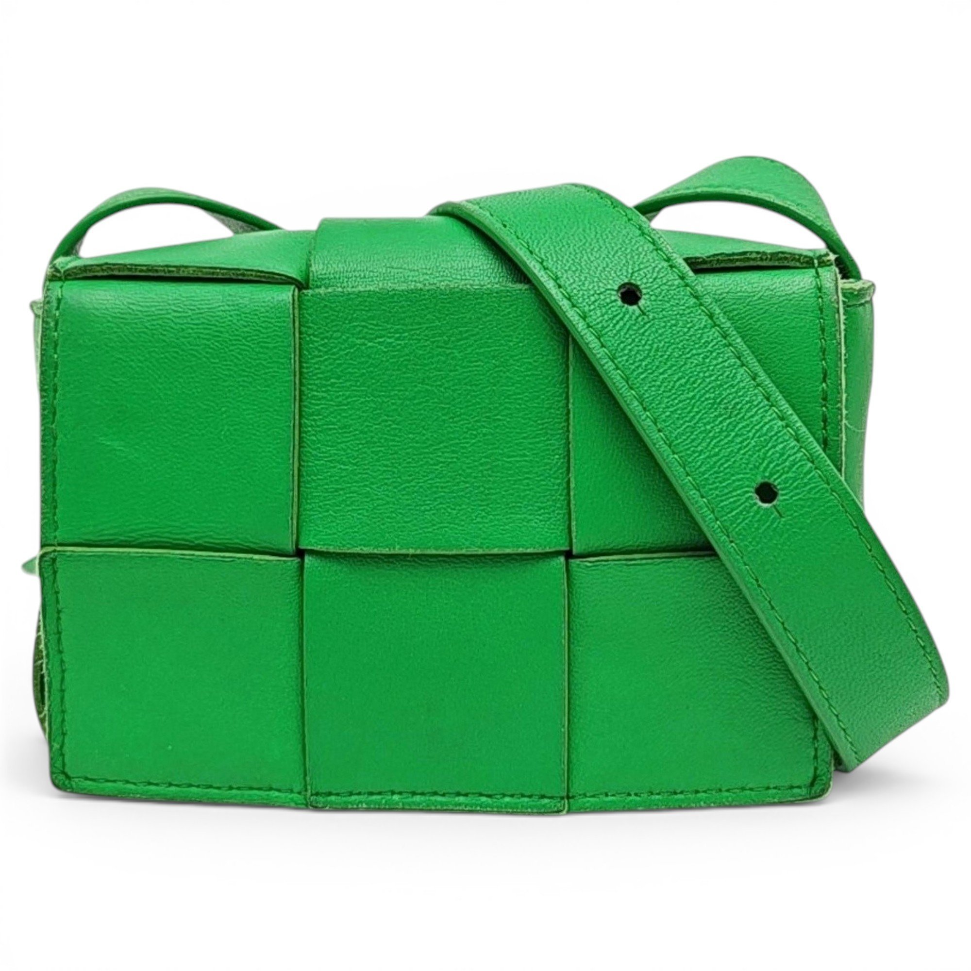 Brick Cassette leather handbag