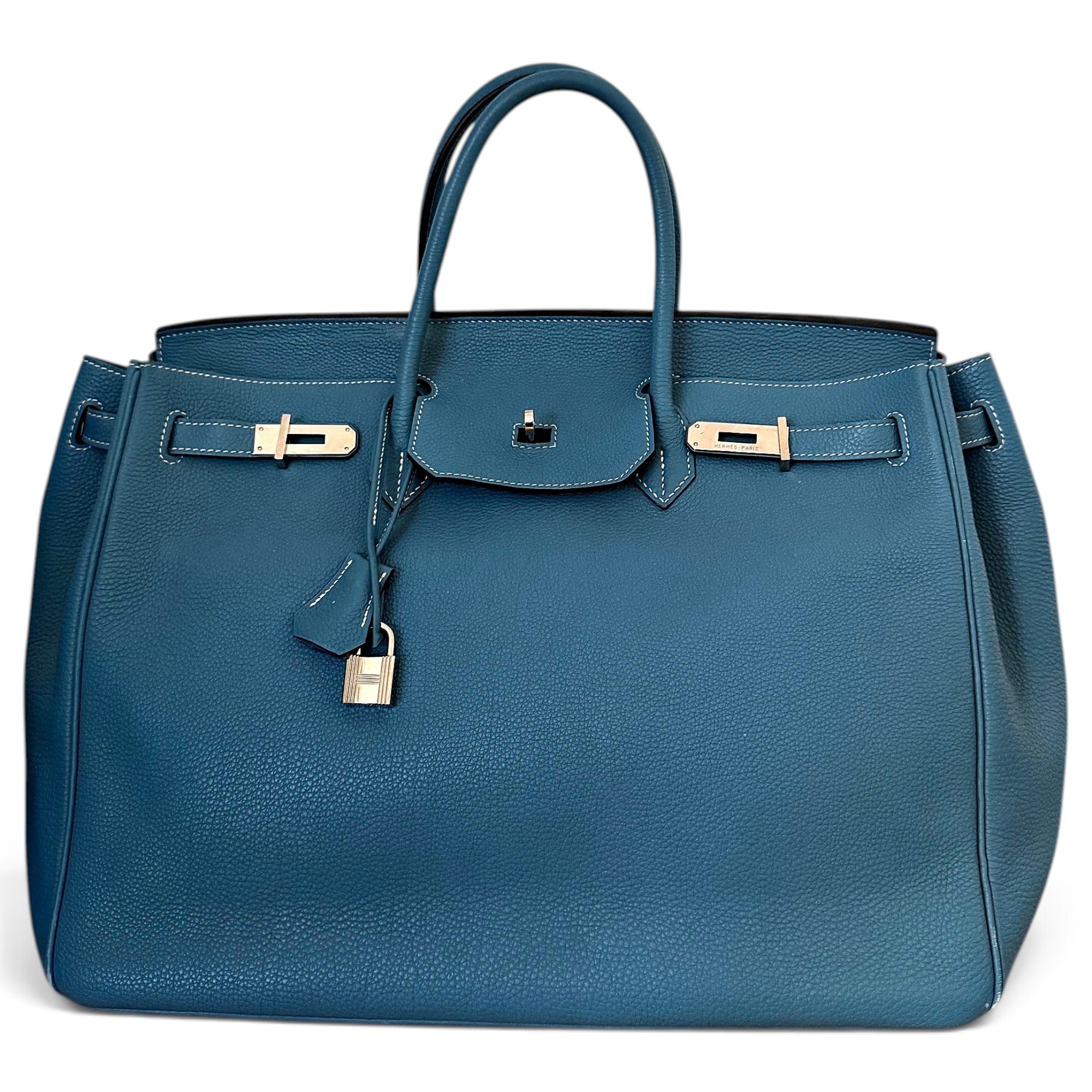 Birkin 40 leather handbag