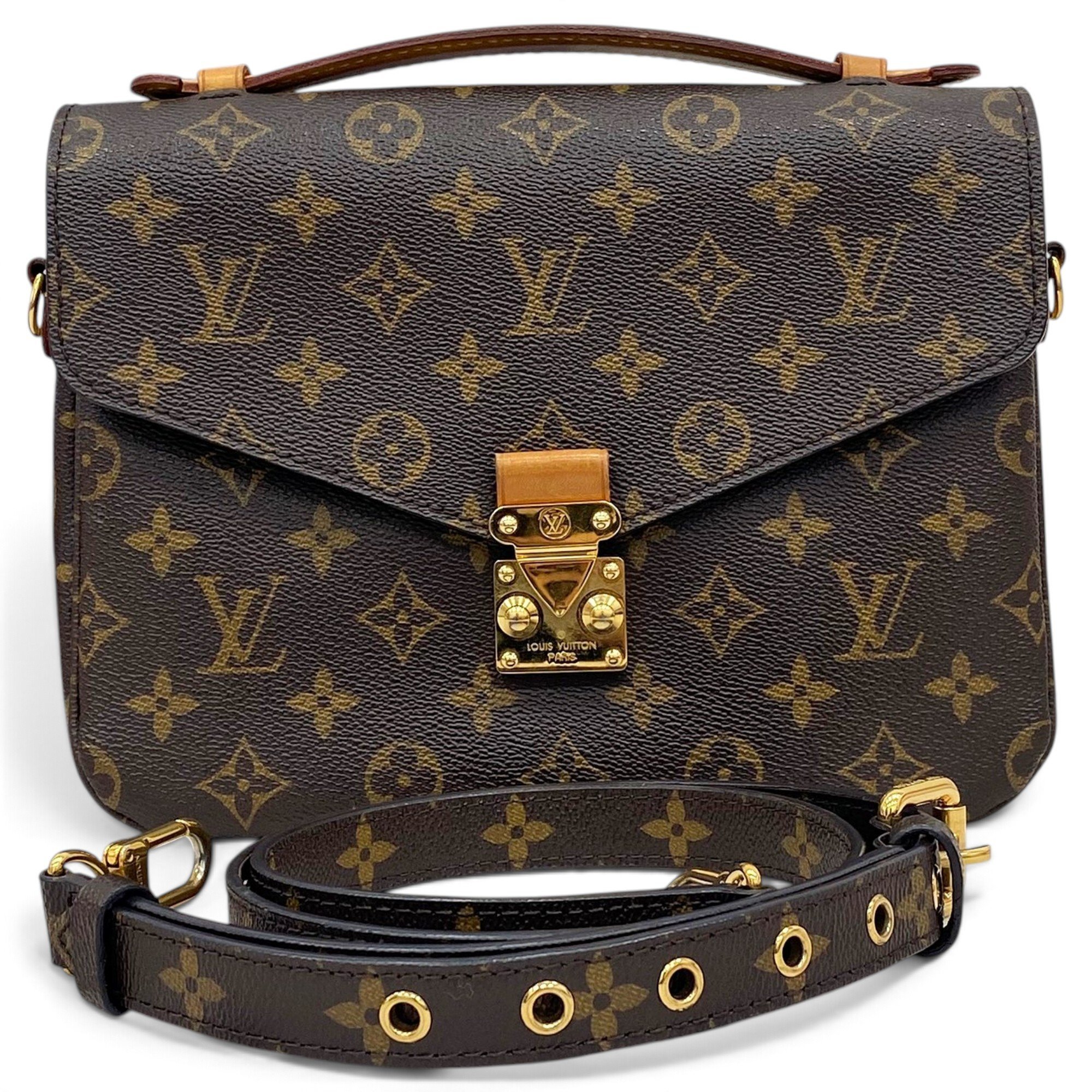 Metis leather handbag