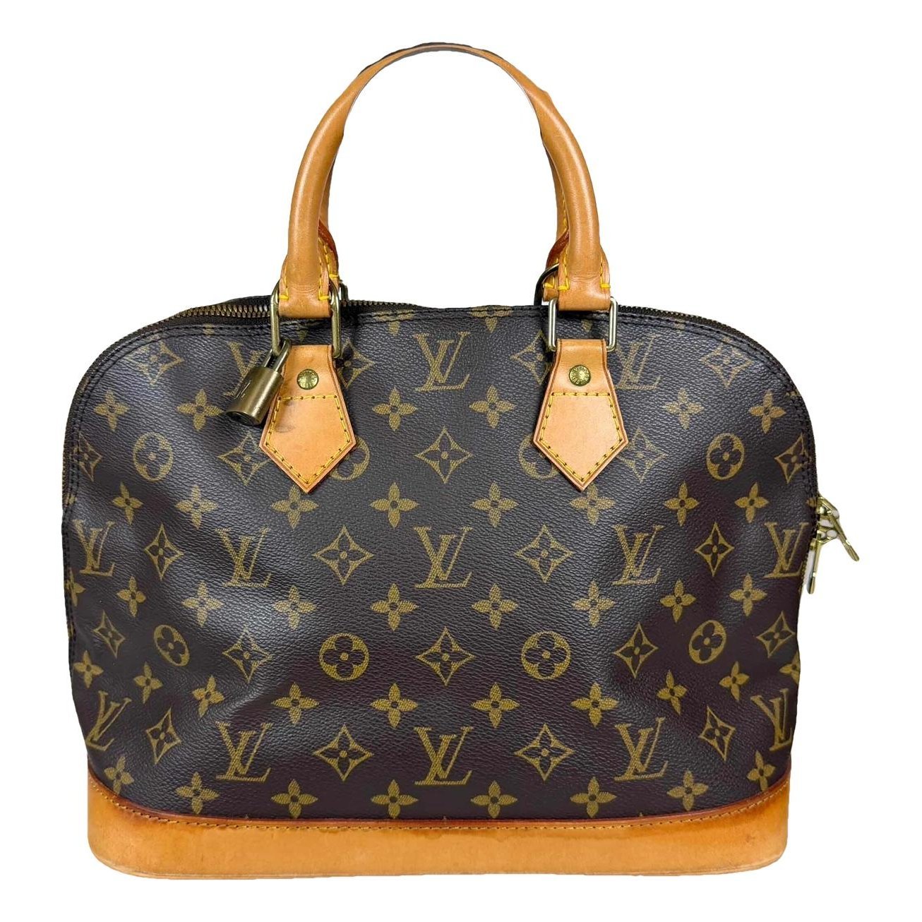 Alma leather handbag