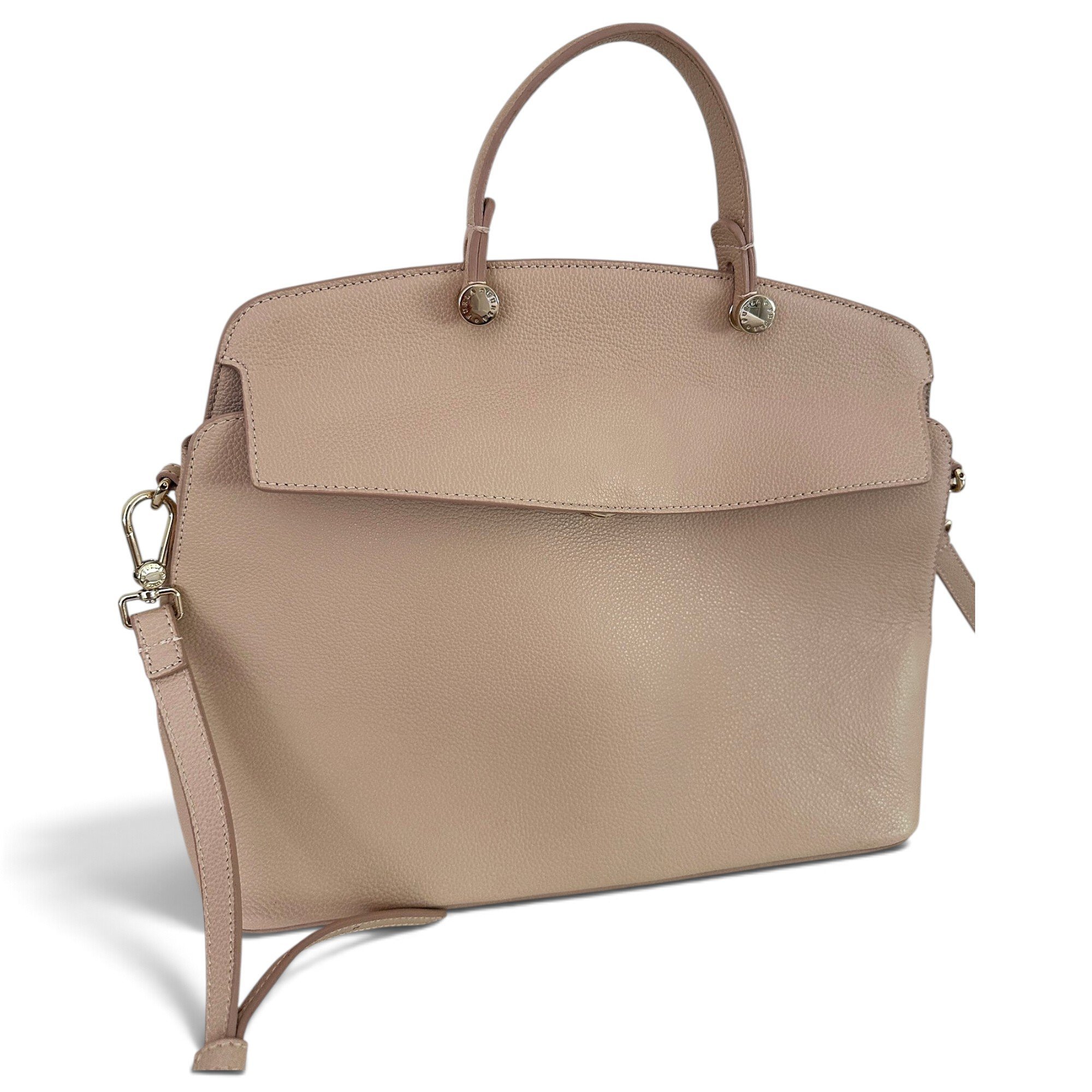 Leather handbag