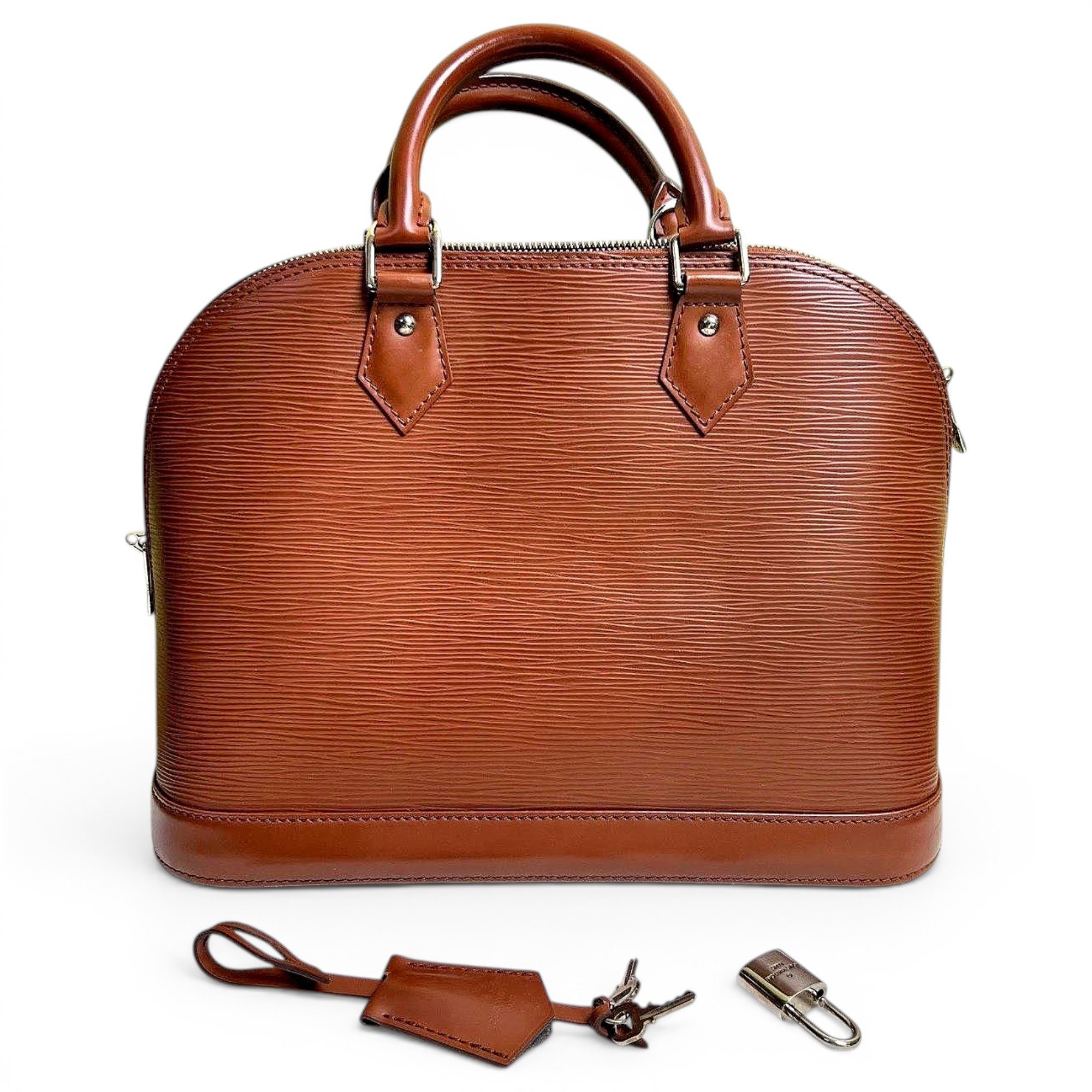 Alma leather handbag