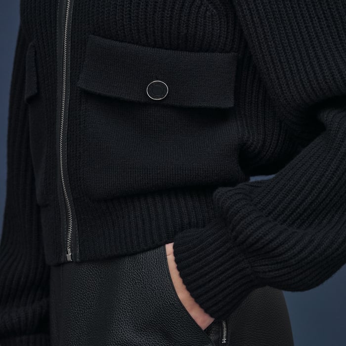 Noir Long-sleeve Jacket