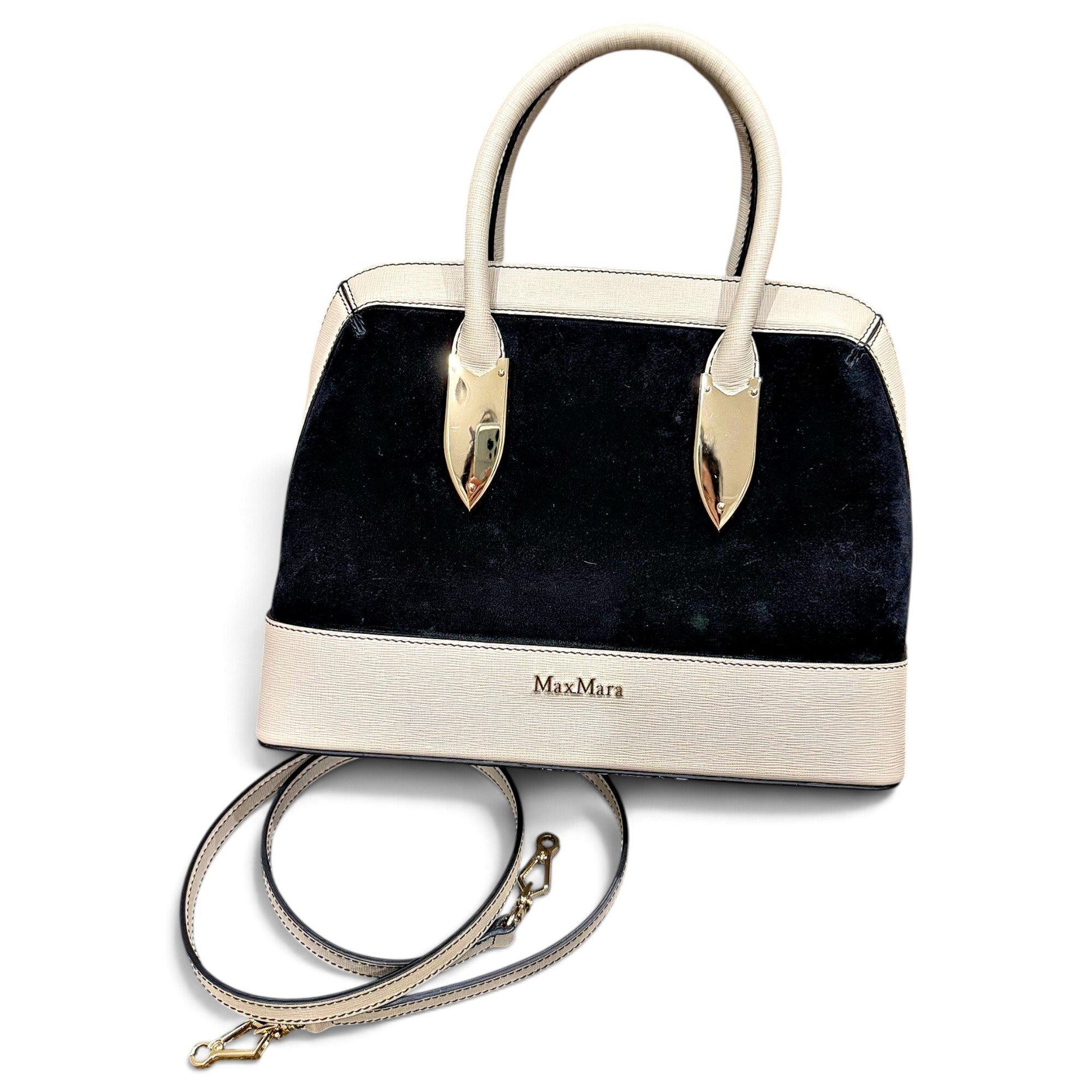 Marine leather satchel