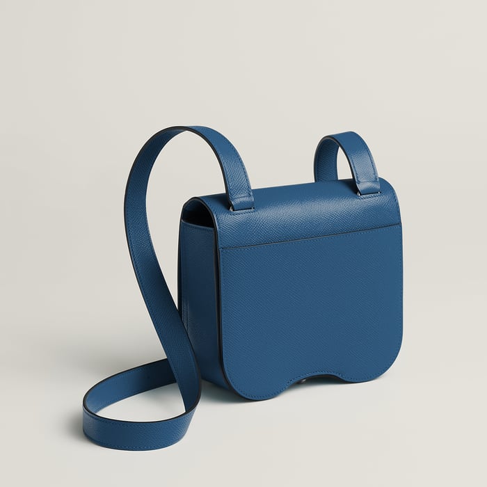 Bleu Tie Hermès Della Cavalleria Mini Bag II