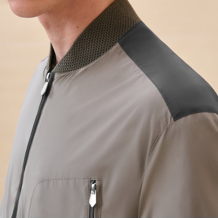 Tourbe Sport Capsule Rib-trim Jacket